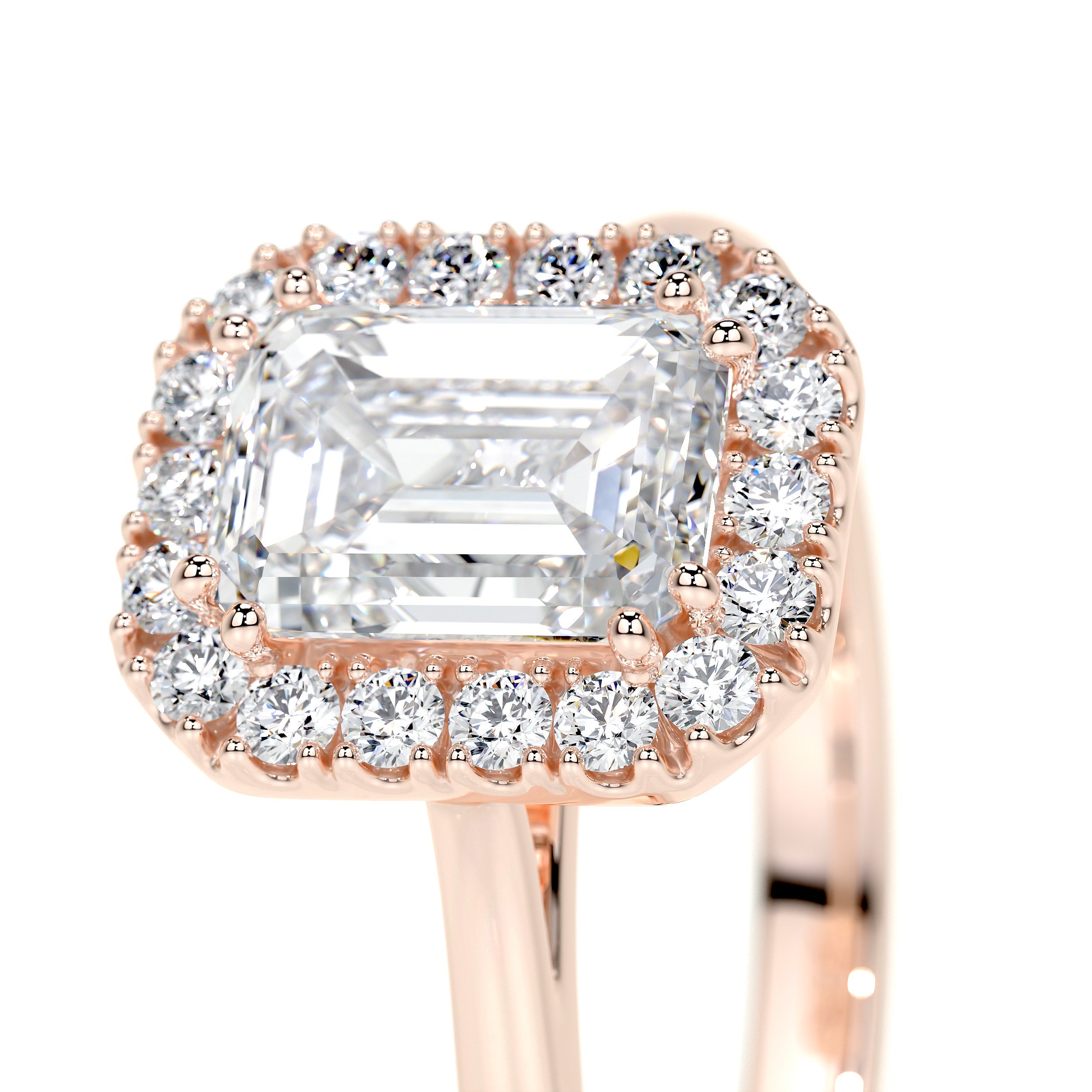 Vanessa Lab Grown Diamond Ring -14K Rose Gold、mySite、hinf8tx79