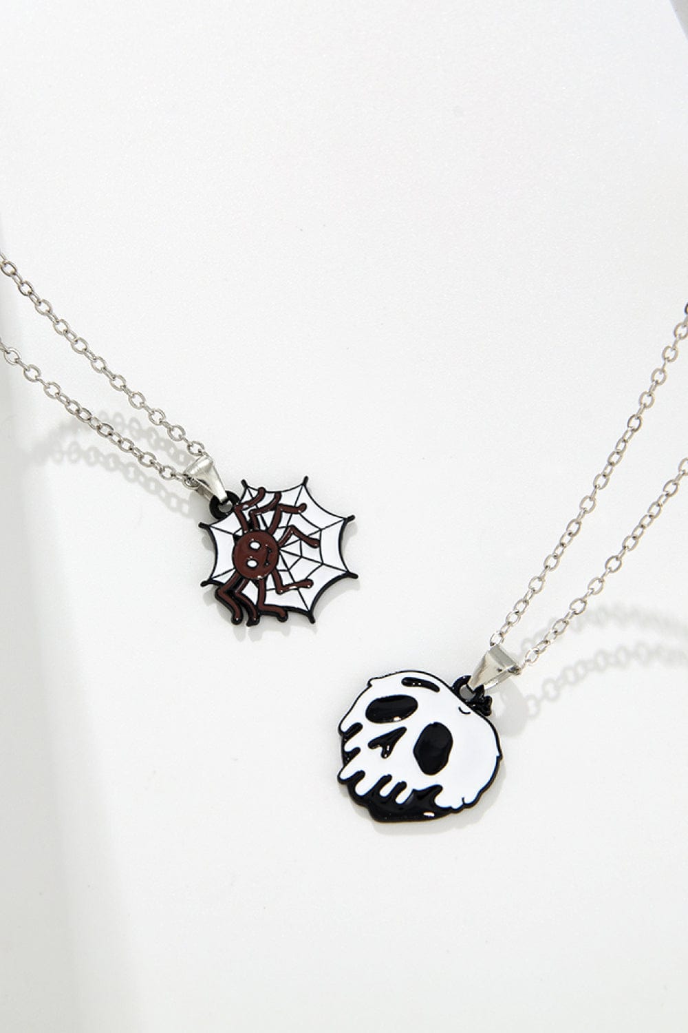 Two-Piece Halloween Theme Necklace Set、mySite、g9winljtr