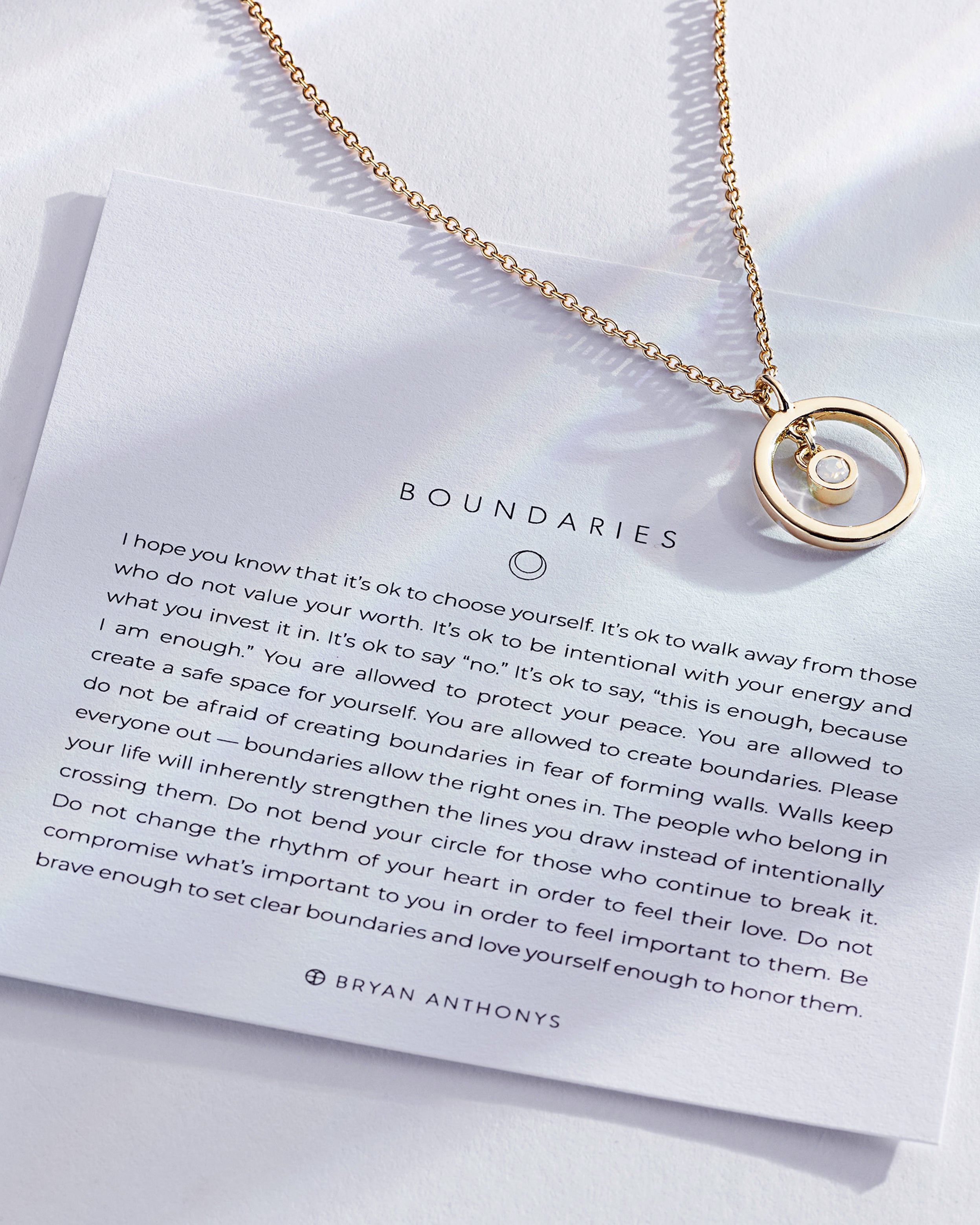Boundaries Necklace、mySite、hinf8tx79
