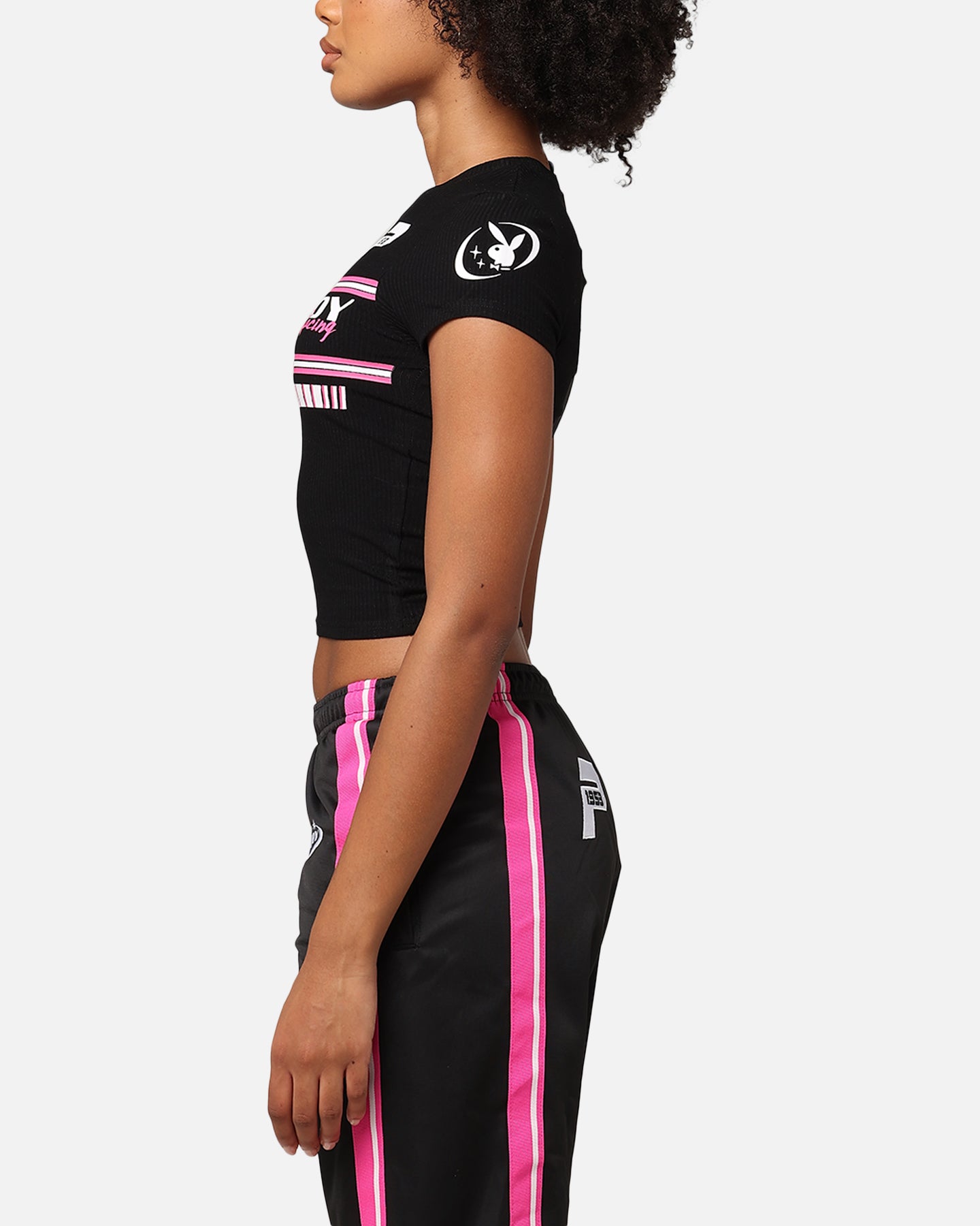 Playboy Women's Racing 1953 Baby T-Shirt Black、mySite、zt4zffjzw