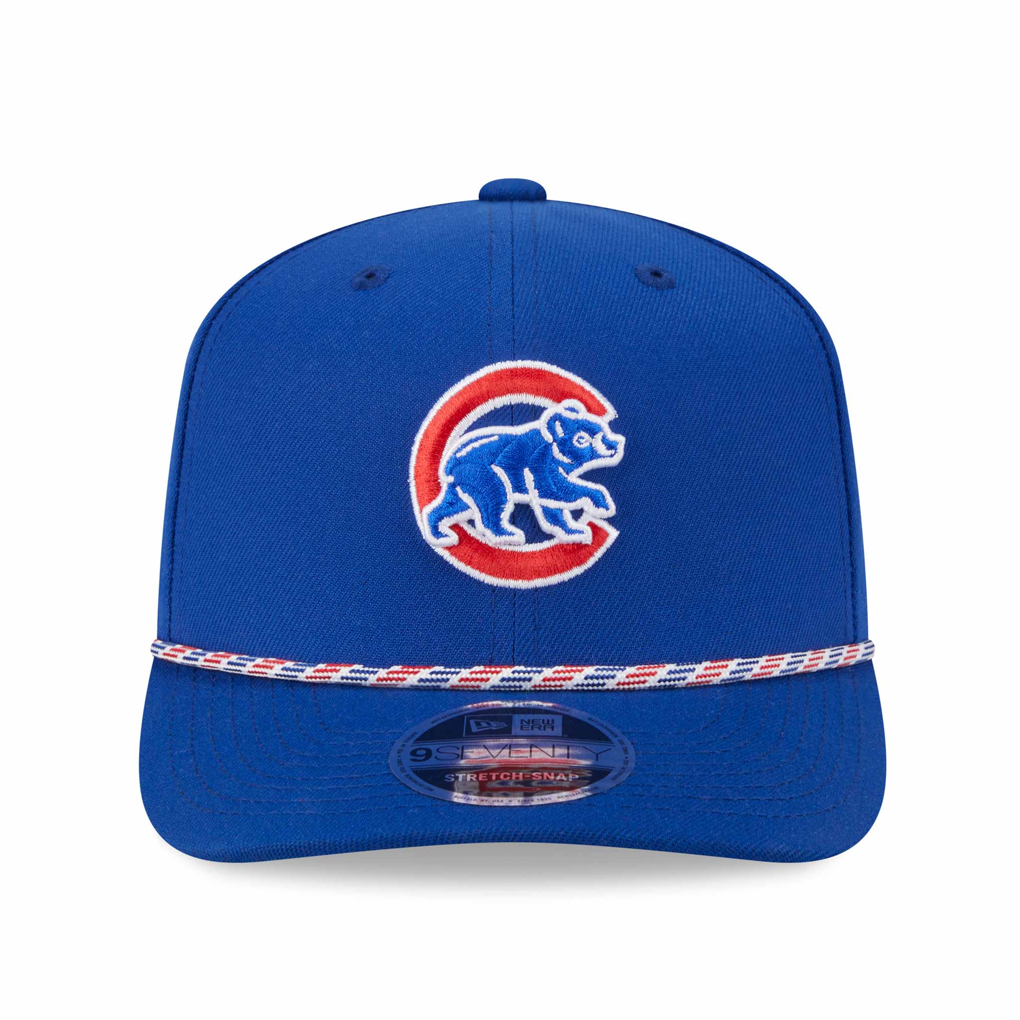 Chicago Cubs New Era Walking Bear Royal Blue Multi Rope 9SEVENTY Stretch Snap Adjustable Cap、mySite、vikingsvslions