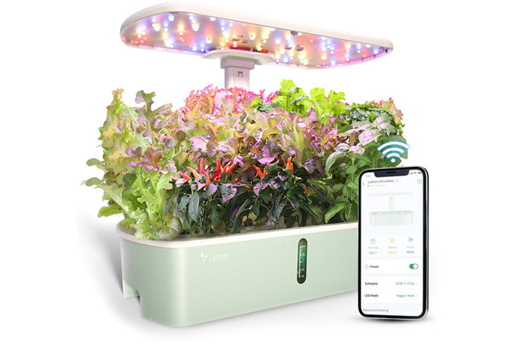 LetPot Air 10 Pods Hydroponic Growing System、mySite、camillekostekn