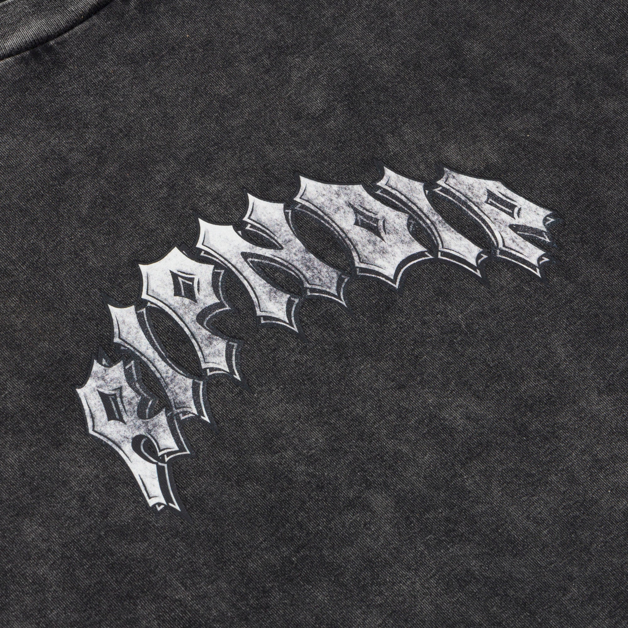  Mother Nerm Cropped Baby Tee (Black Wash)、mySite、merchandisen