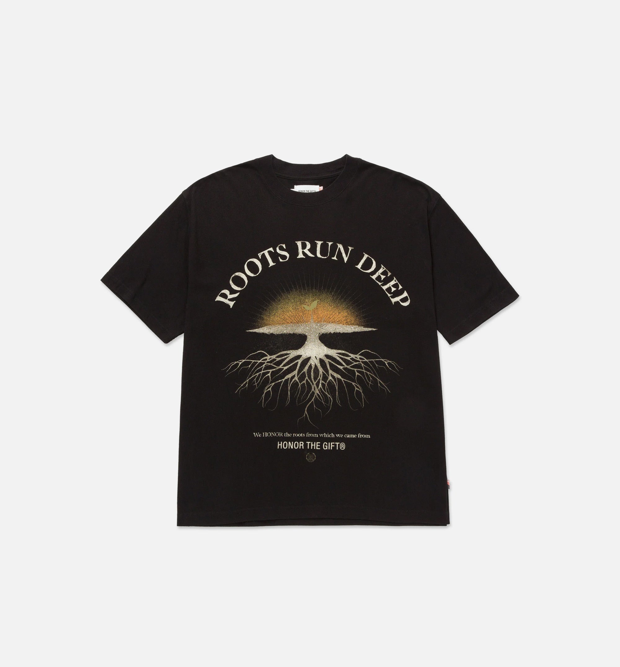 Roots Run Deep Mens Short Sleeve Shirt - Black、mySite、dreamappss