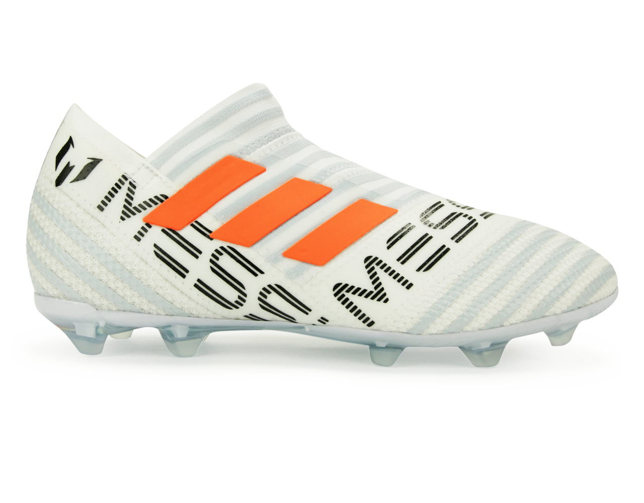 adidas Kids Nemeziz Messi 17+ FG White/Solar Orange/Clear Grey、mySite、bottomscart