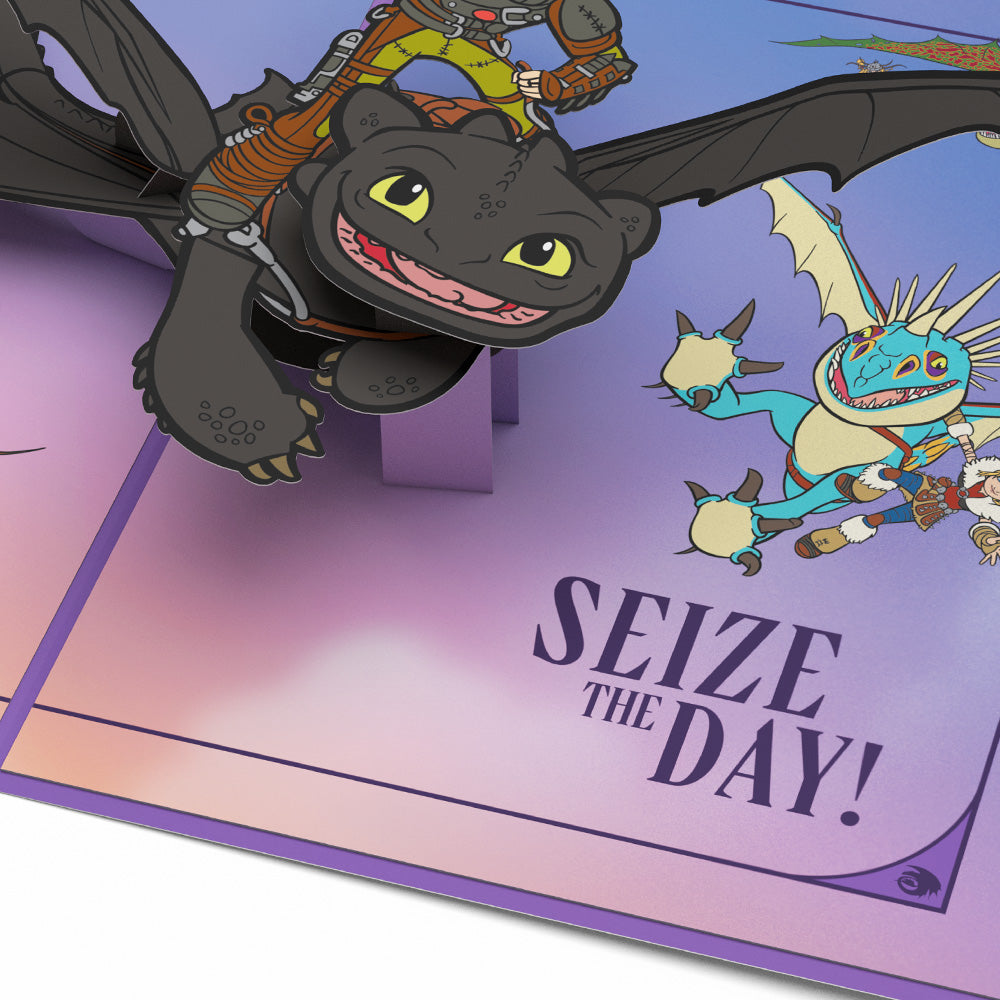 How to Train Your Dragon Heroic Heights Birthday Pop-Up Card、mySite、solidvoid