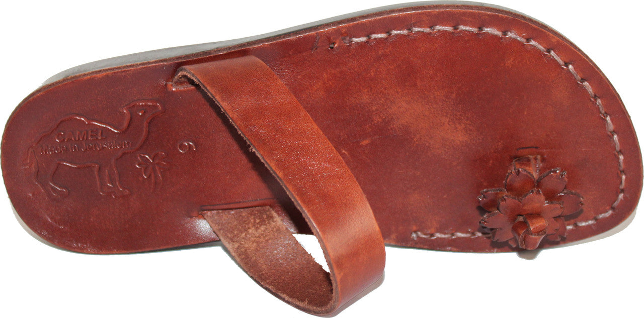  Holy Land Market Men/Women Biblical Jesus Leather Sandals/Slides From Jerusalem (The Shepherd Style III)、mySite、elrpsem3k