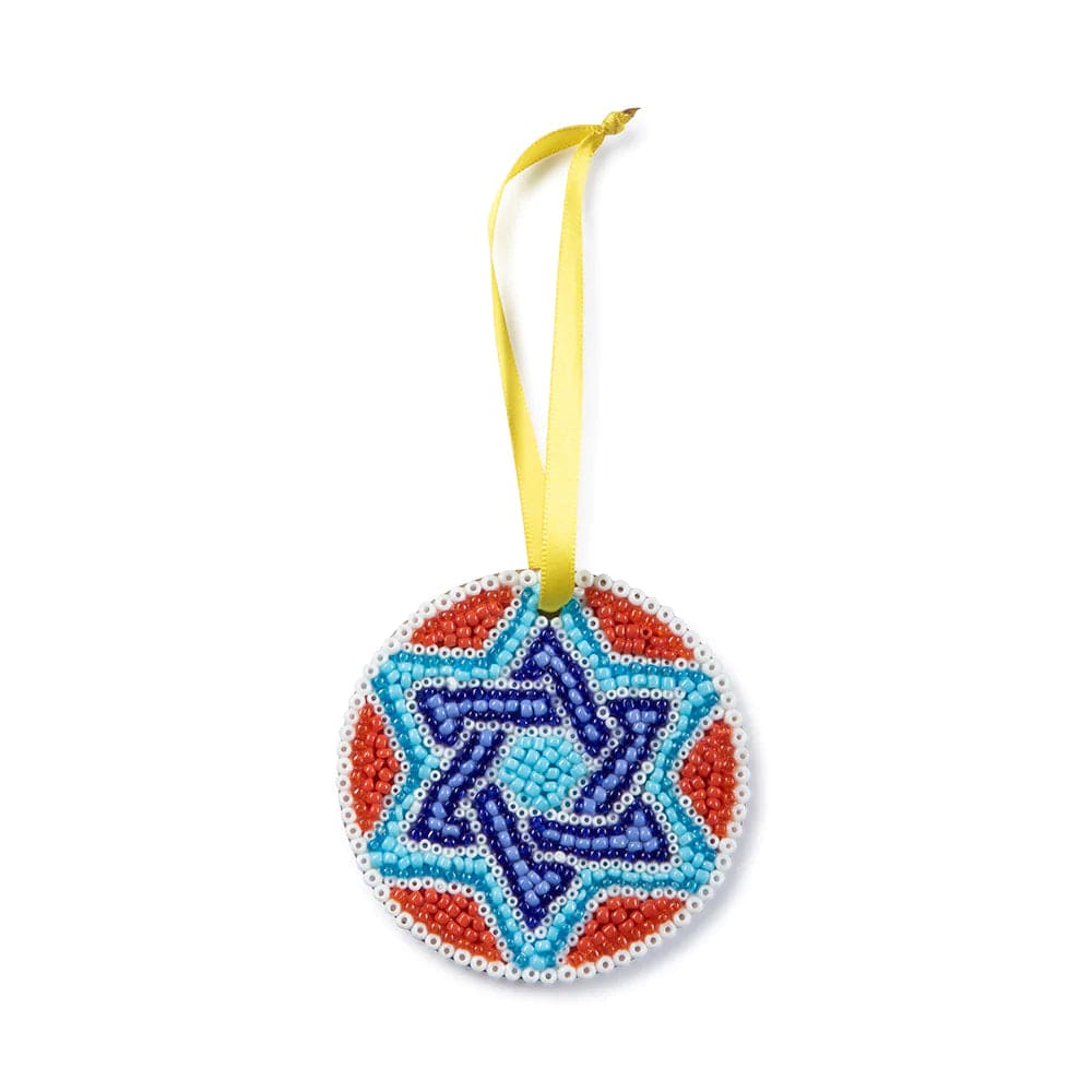 Tchotchkes Beaded Magen David Ornament by Chai Modern、mySite、topwebapps