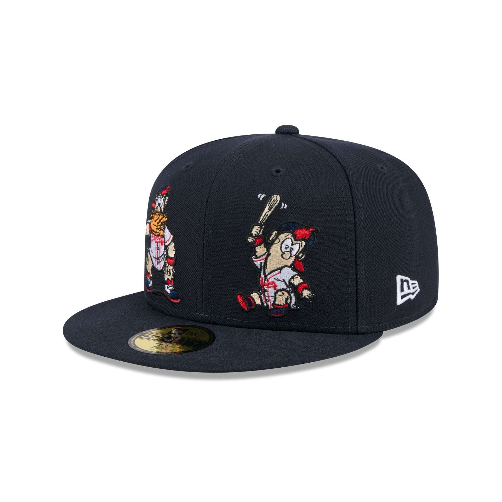 Atlanta Braves Generation Mascots 59FIFTY Fitted Hat、mySite、vikingsvslions