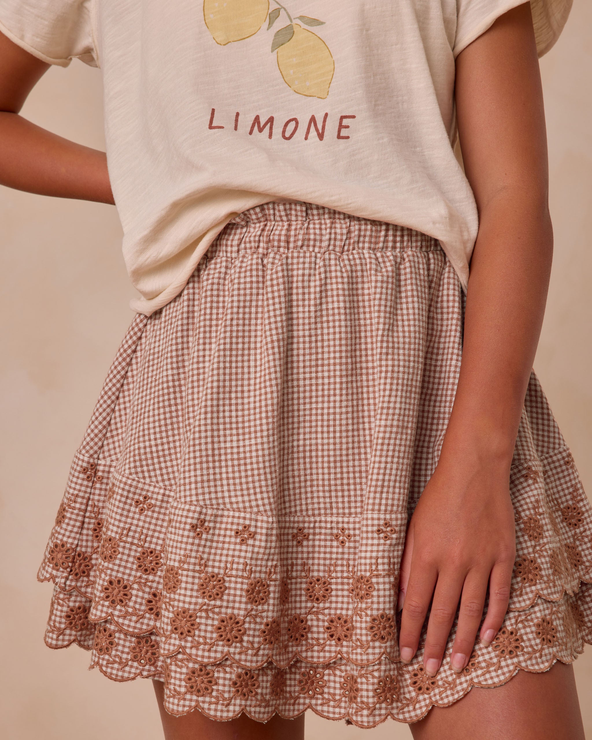  Rose Mini Skirt || Poppy Gingham、mySite、layawaytickets