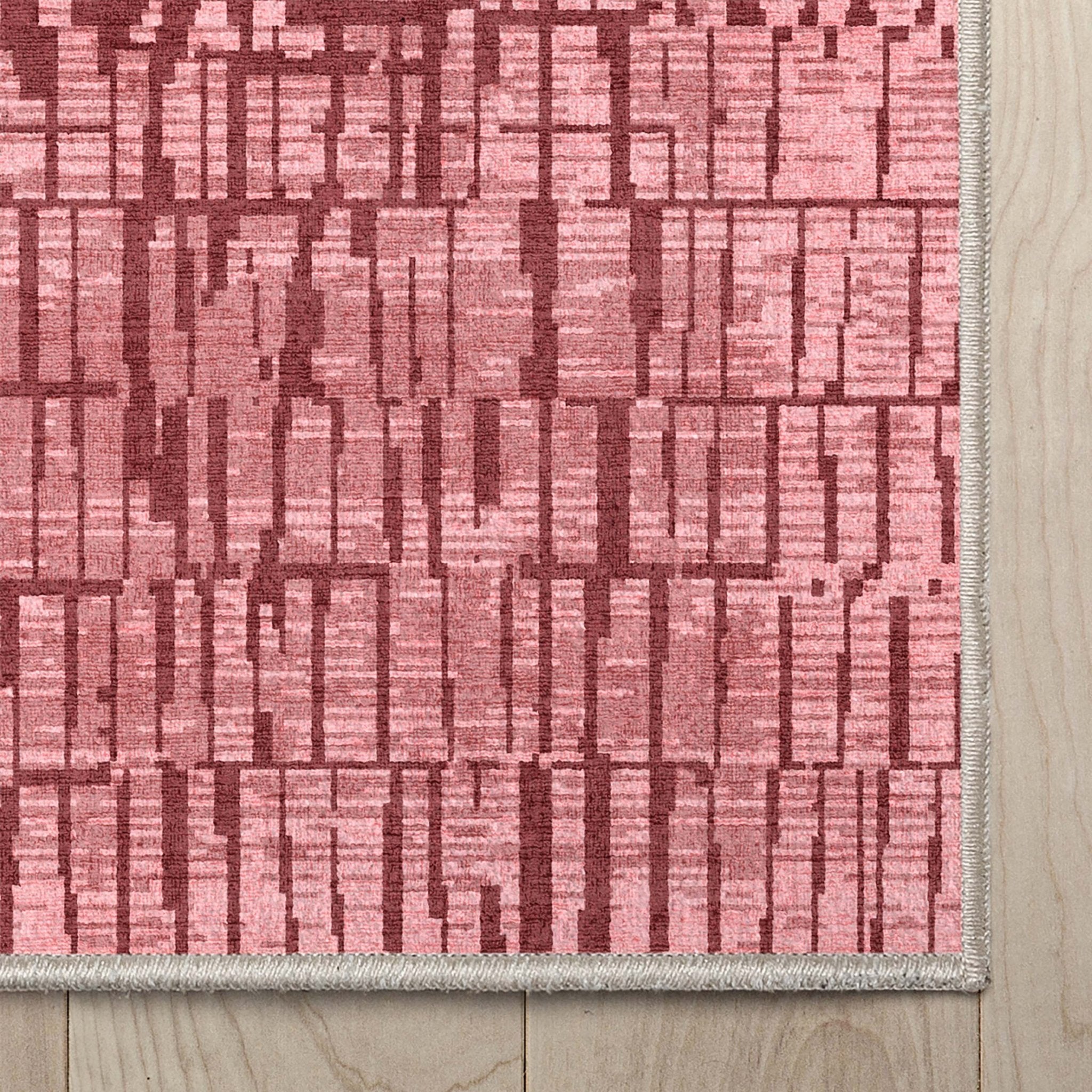 Nightscape Abstract Geometric Flatweave Rug、mySite、gigharbornorthrealestate