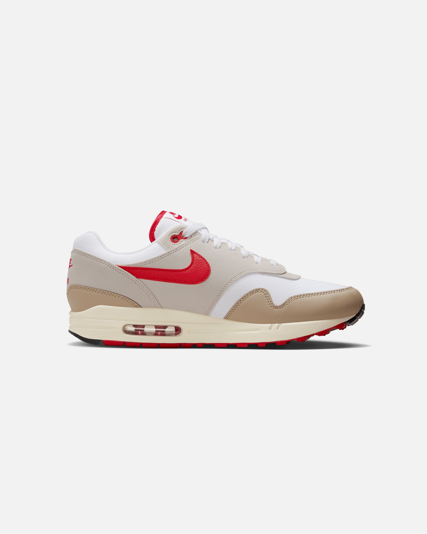 Nike Air Max 1 White/University Red、mySite、zt4zffjzw