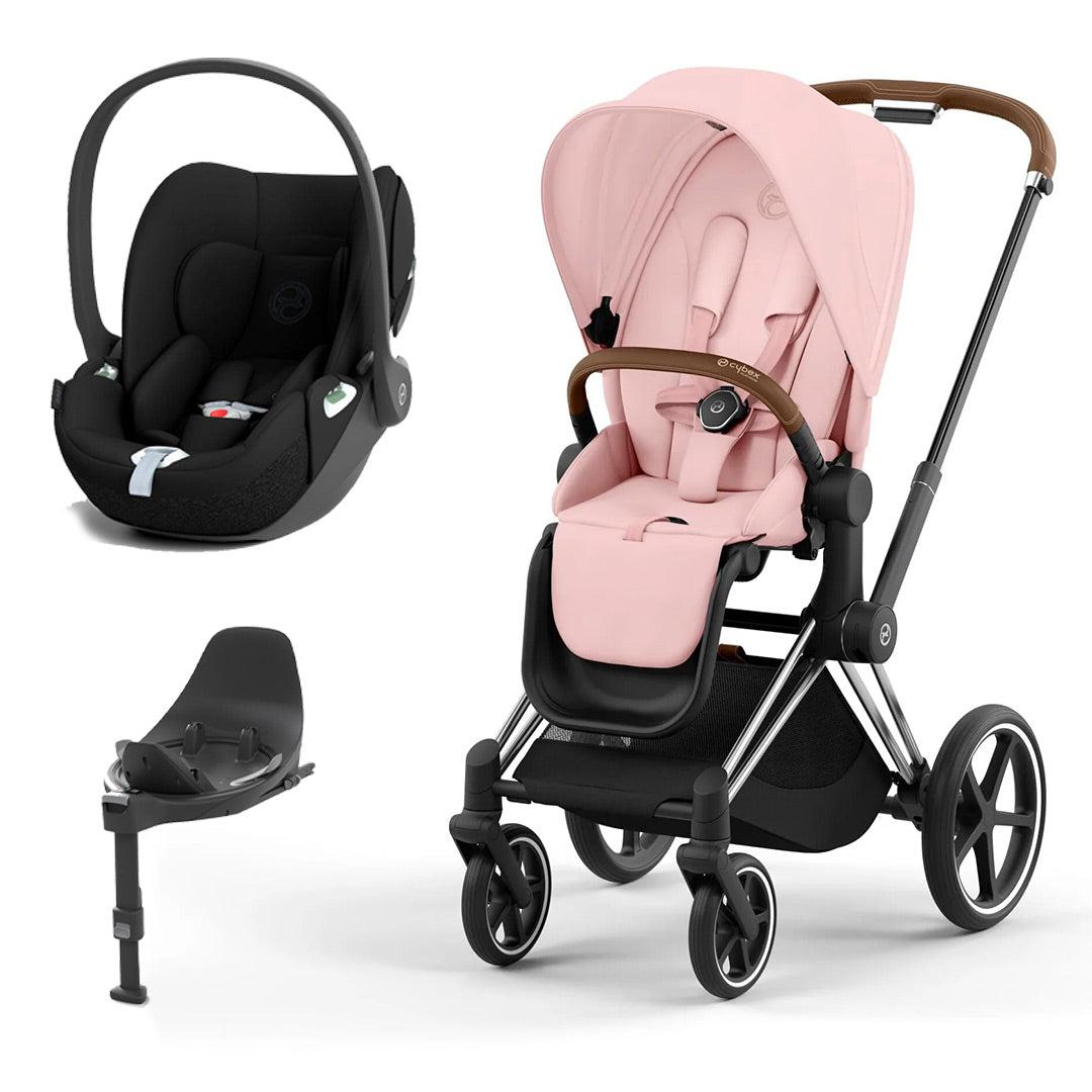  CYBEX Priam Cloud T Travel System - Peach Pink、mySite、merchandisen
