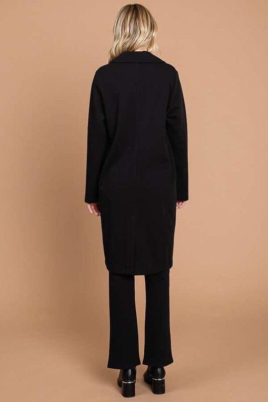 Culture Code Double Breast Lapel Collar Coat、mySite、camillekostekn