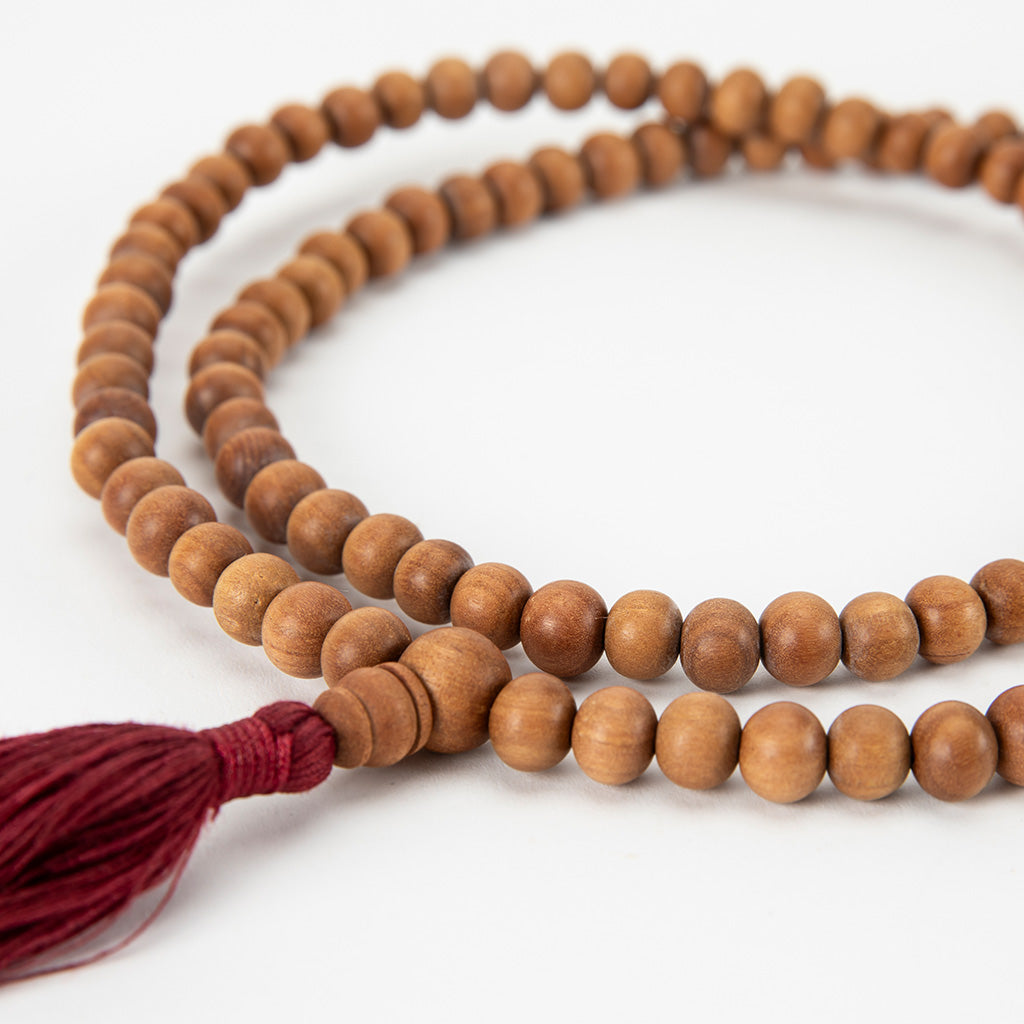Sandalwood Mala Necklace、mySite、topwebapps