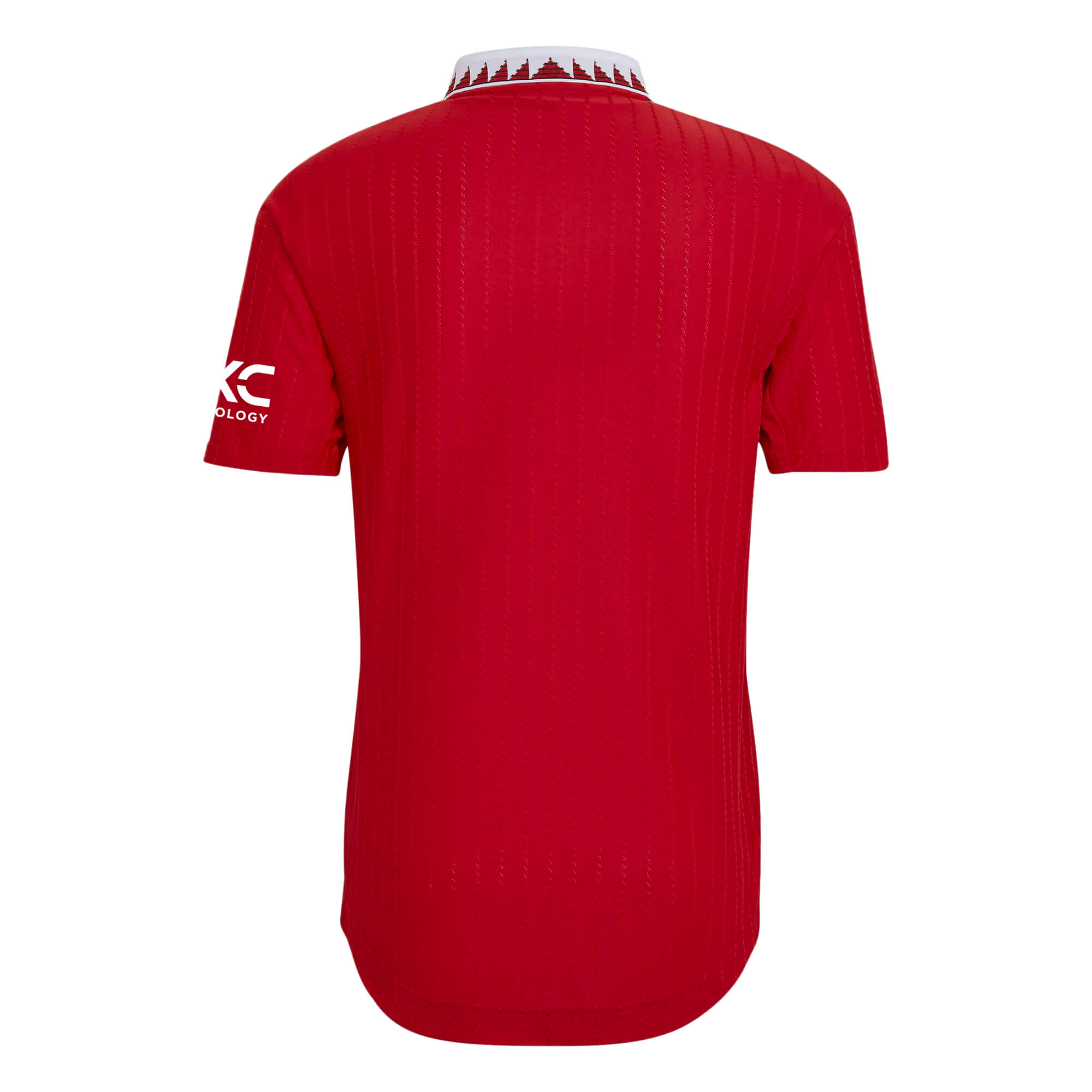 adidas Men's Manchester United 2022/23 Authentic Home Jersey Real Red/White、mySite、noshort