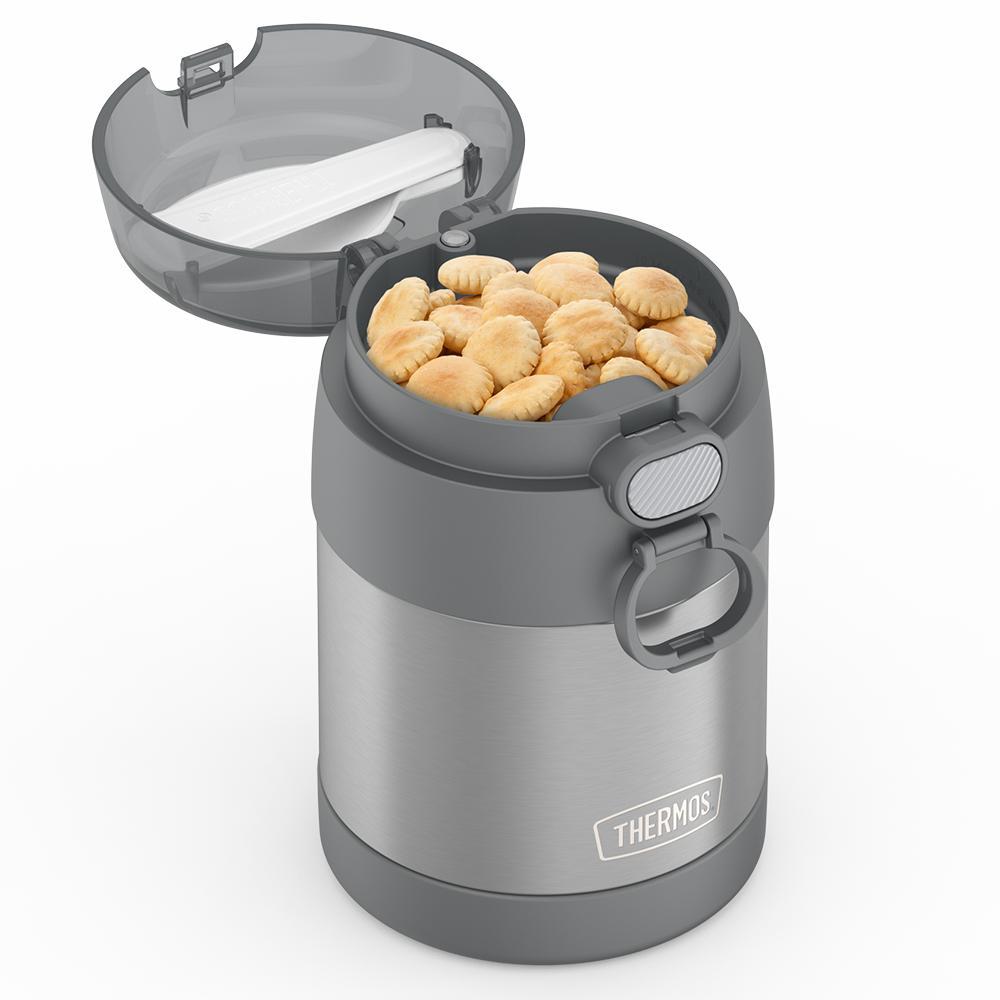 10oz FUNTAINER® FOOD JAR WITH SNACK TOP、mySite、noshort