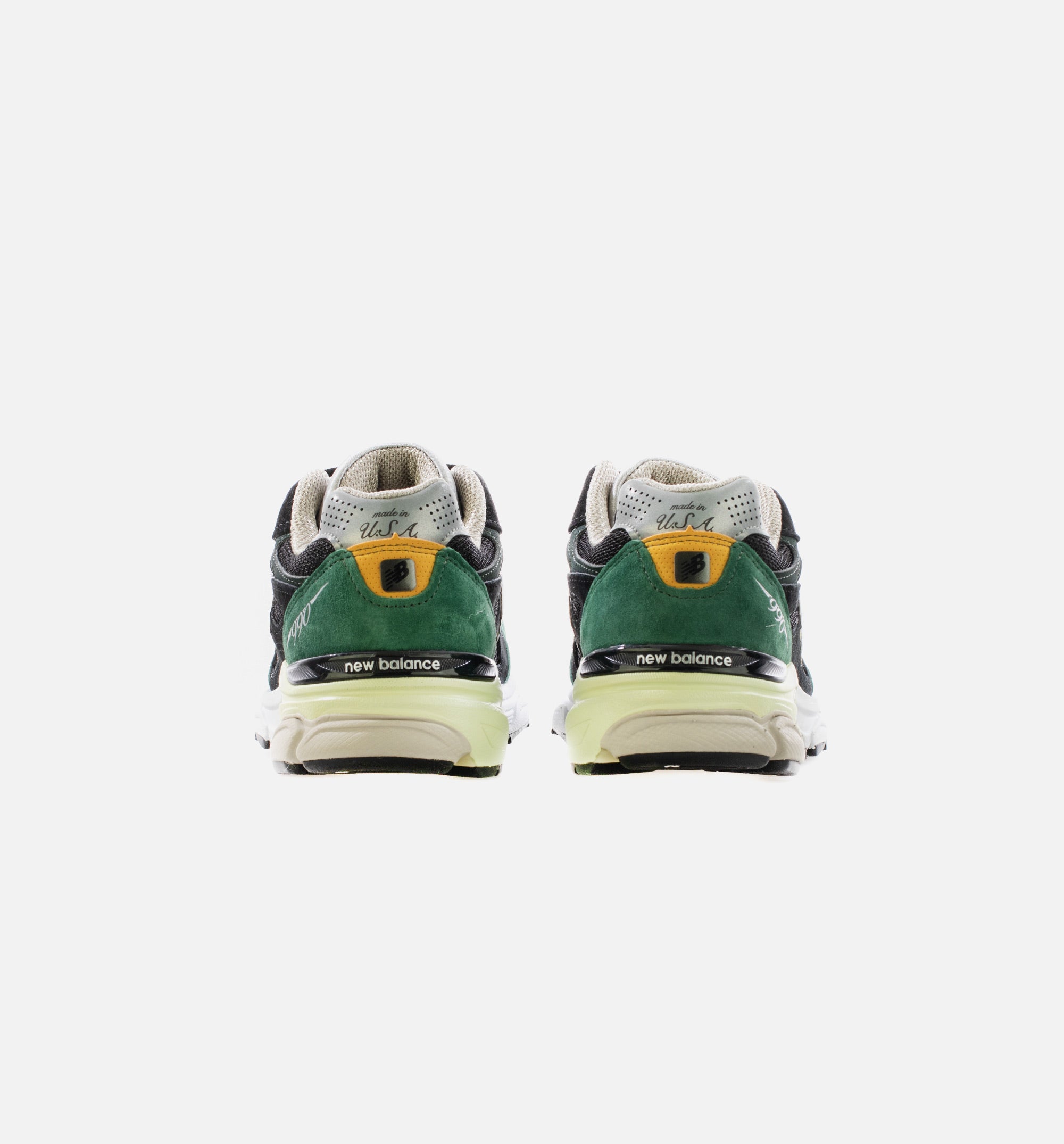 Made in USA 990v3 Mens Running Shoe - Black/Green/White、mySite、dreamappss