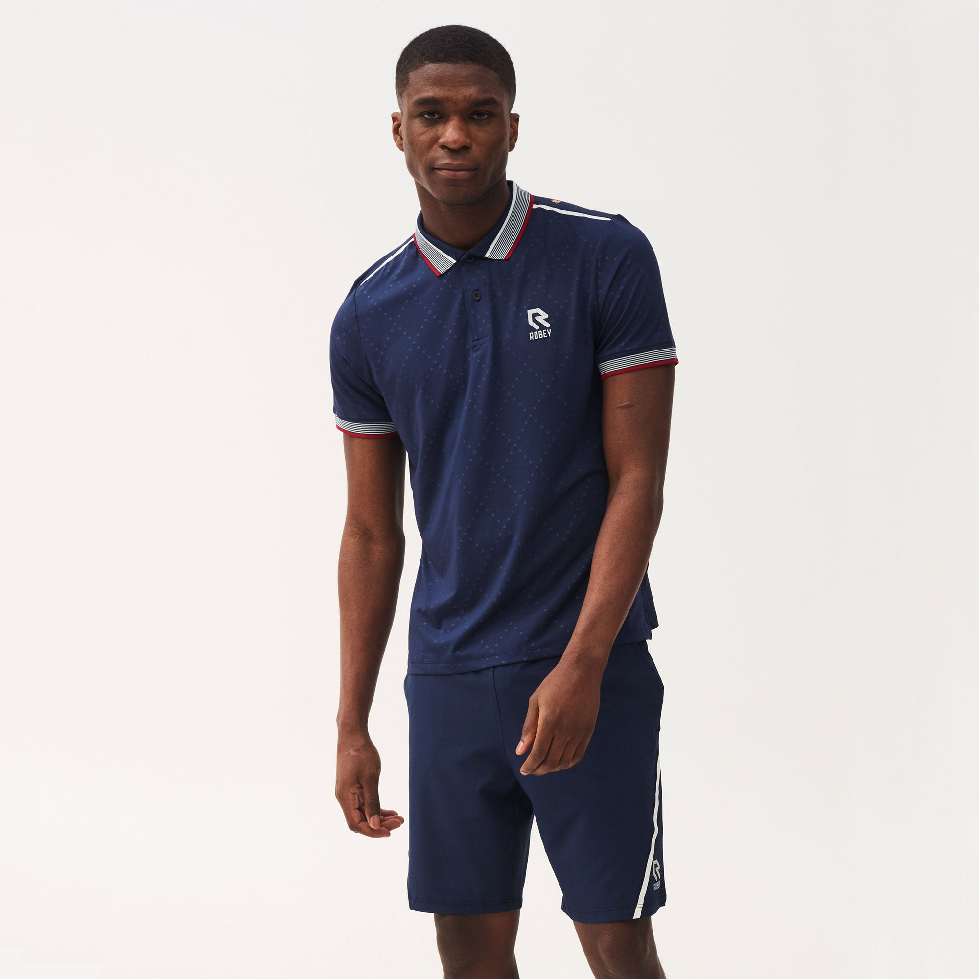 Robey Poach Men's Tennis Polo