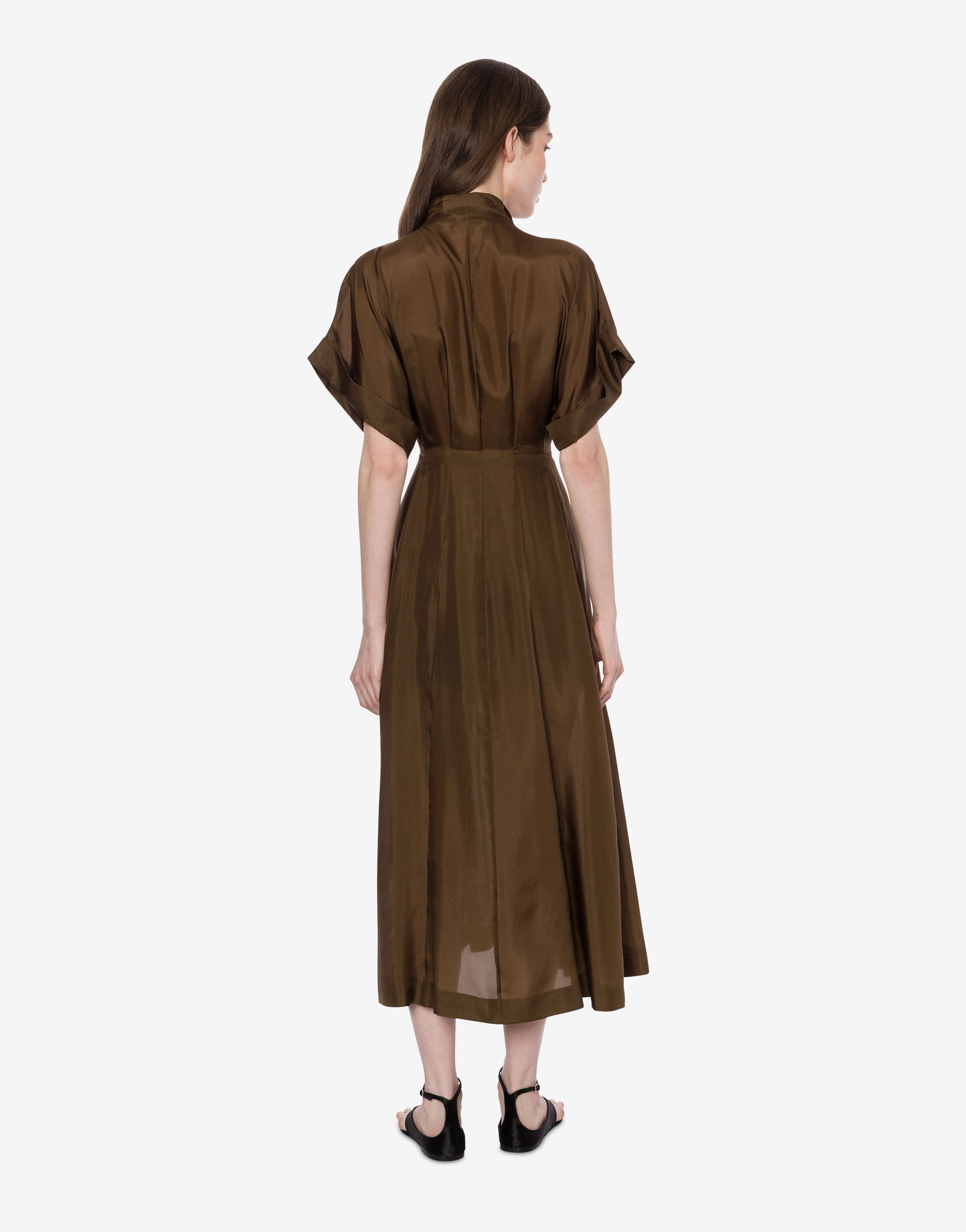 Abito chemisier in seta habotai lavata、mySite、aoinhome