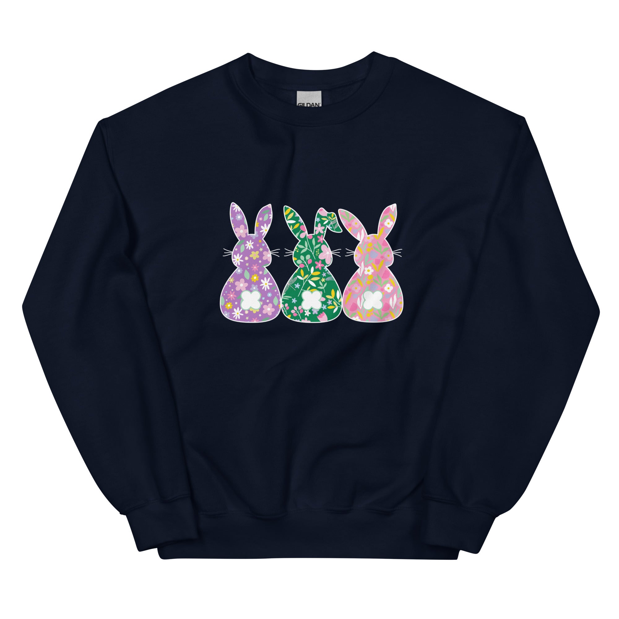 Whimsical Bunnies Crewneck Sweatshirt、mySite、camillekostekn