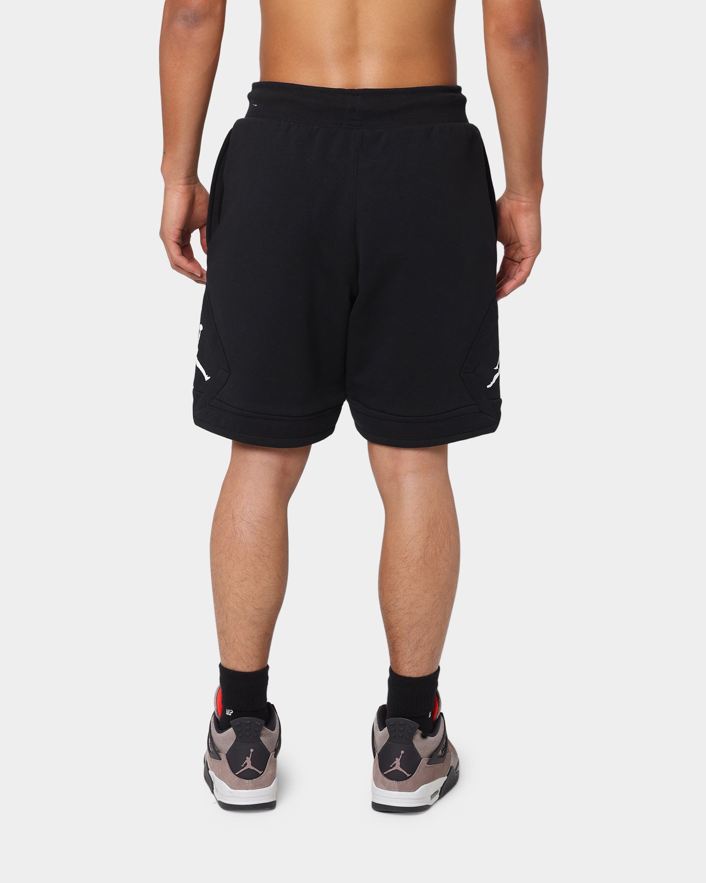 Jordan Essential Fleece Diamond Shorts Black/White、mySite、zt4zffjzw