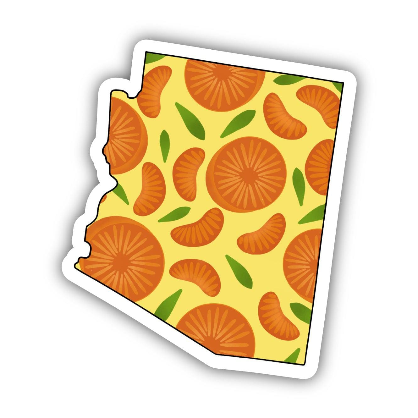  Arizona Orange & Yellow Fruit Sticker、mySite、elrpsem3k