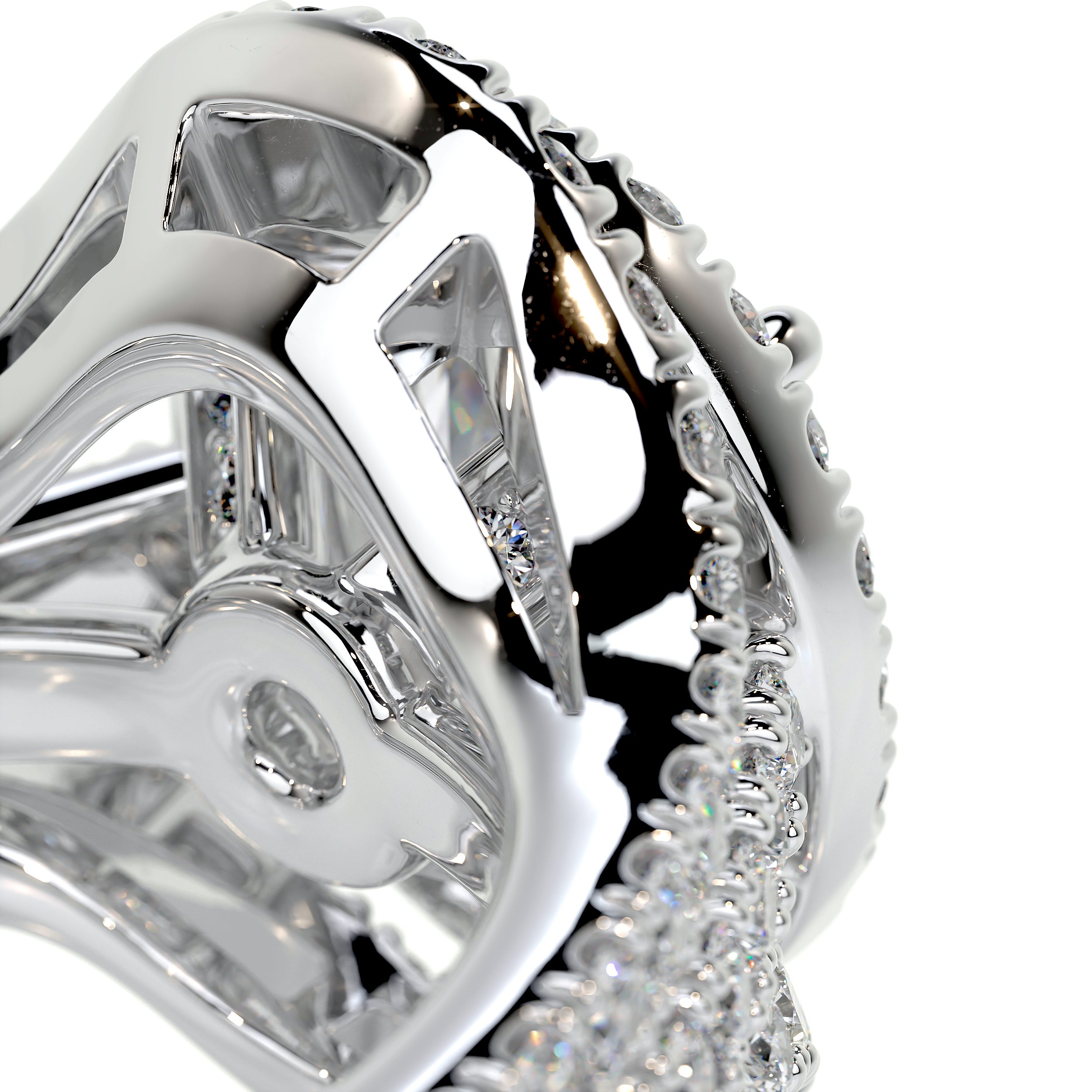 Maria Diamond Bridal Set - 18K White Gold、mySite、hinf8tx79