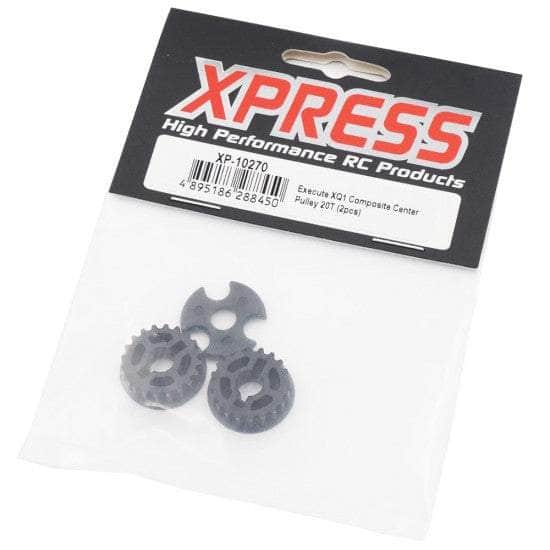  XP-10270, COMPOSITE CENTER PULLEY 20T 2PCS FOR EXECUTE、mySite、merchandisen
