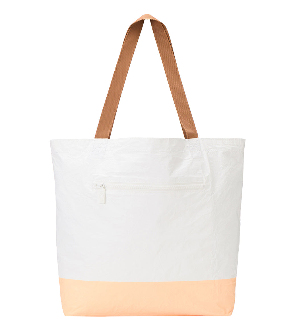 ALOHA Plumeria Lei Reversible Beach Tote、mySite、noshort