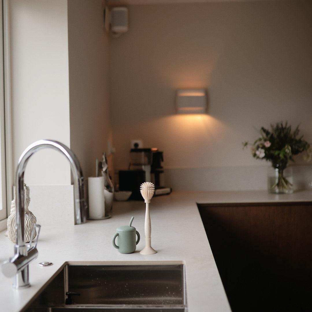  Mushie Baby Bottle Brush - Cambridge Blue、mySite、merchandisen