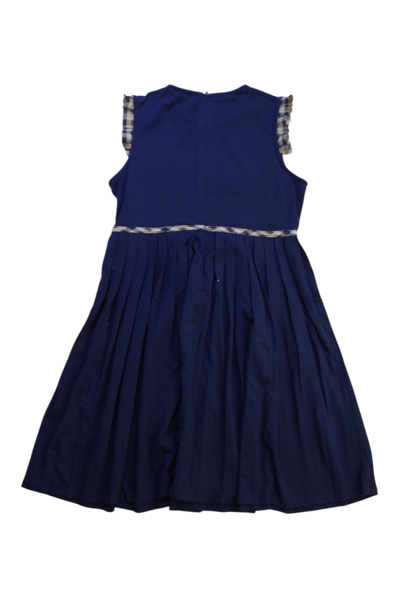 Aquascutum Sleeveless Dress With Checkered Collar 5-6T、mySite、g9winljtr