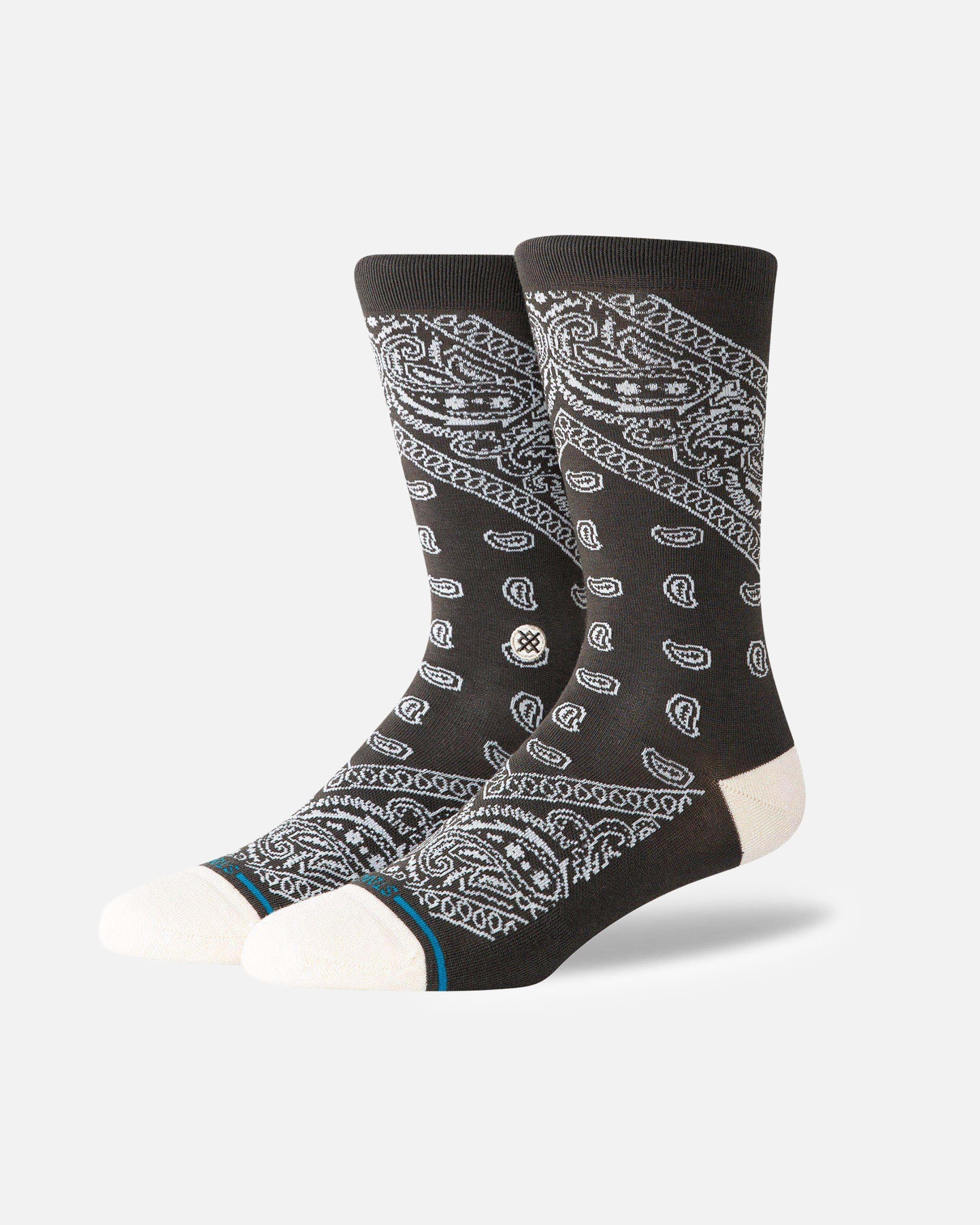 Stance Barrio Crew Socks Black、mySite、zt4zffjzw