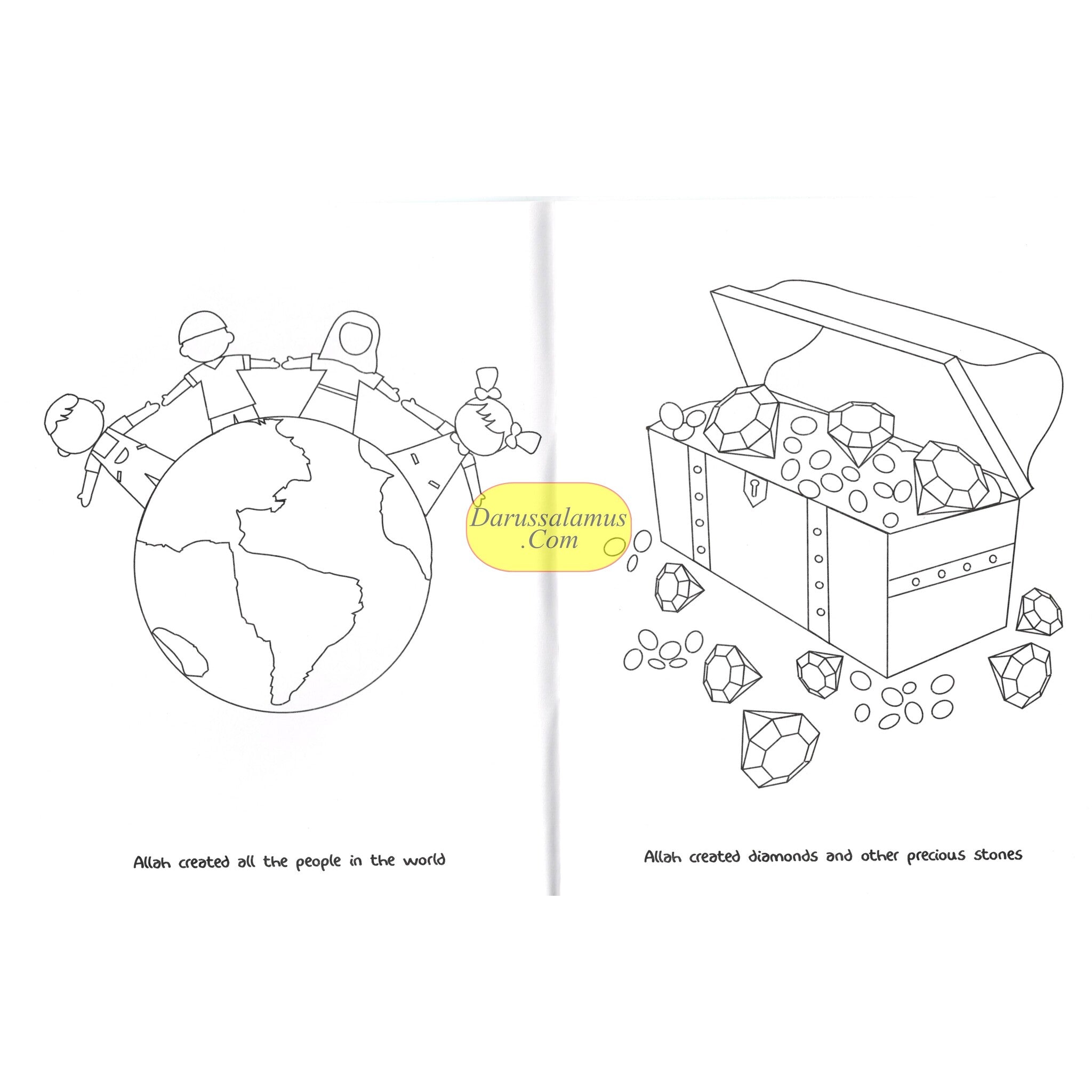 Allah Created Everything (Colouring Book) By Fehmida Ibrahim Shah、mySite、topwebapps