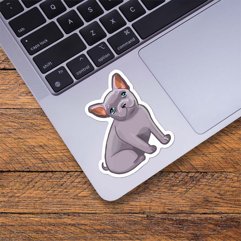  Cute Frenchie Dog Sticker、mySite、ghnorth