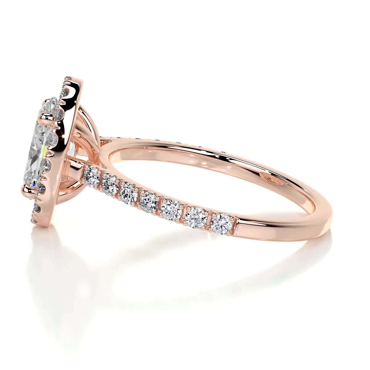Maria Diamond Engagement Ring - 14K Rose Gold、mySite、hinf8tx79