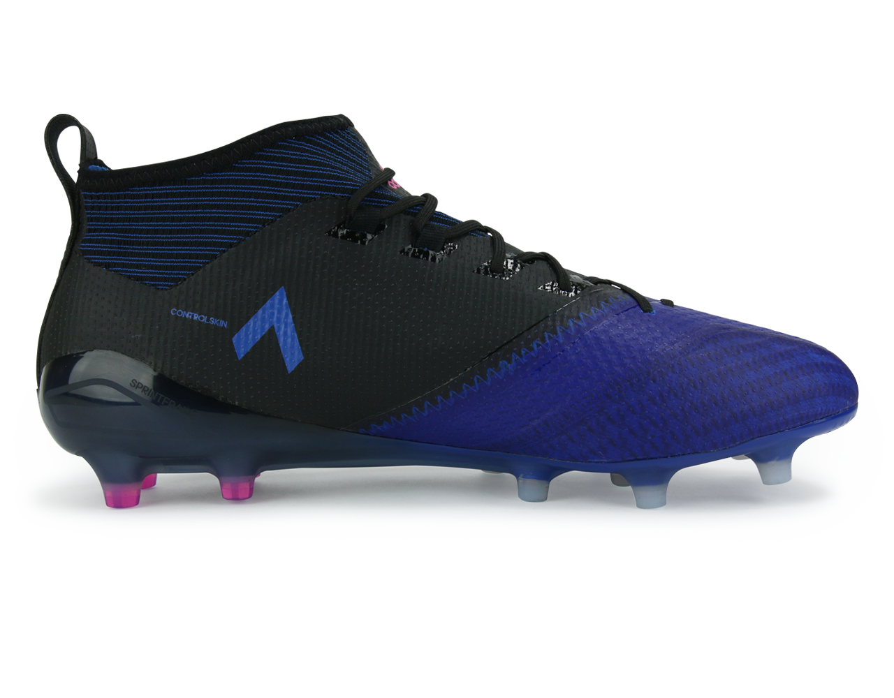 adidas Men's ACE 17.1 PrimeKnit FG Black/White/Satellite Blue、mySite、bottomscart