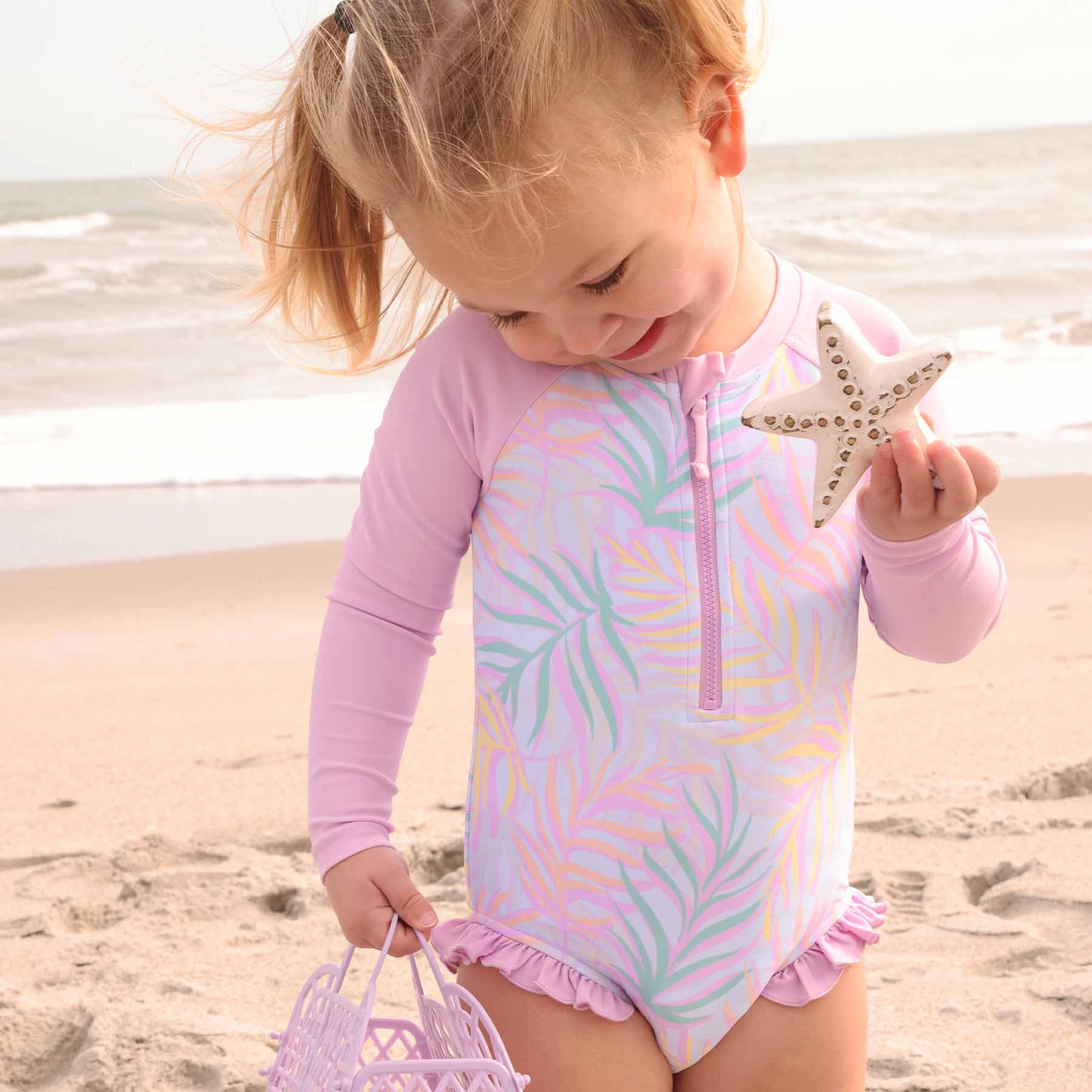  Long Sleeve Rash Guard with Front Zipper | Island Palms、mySite、layawaytickets