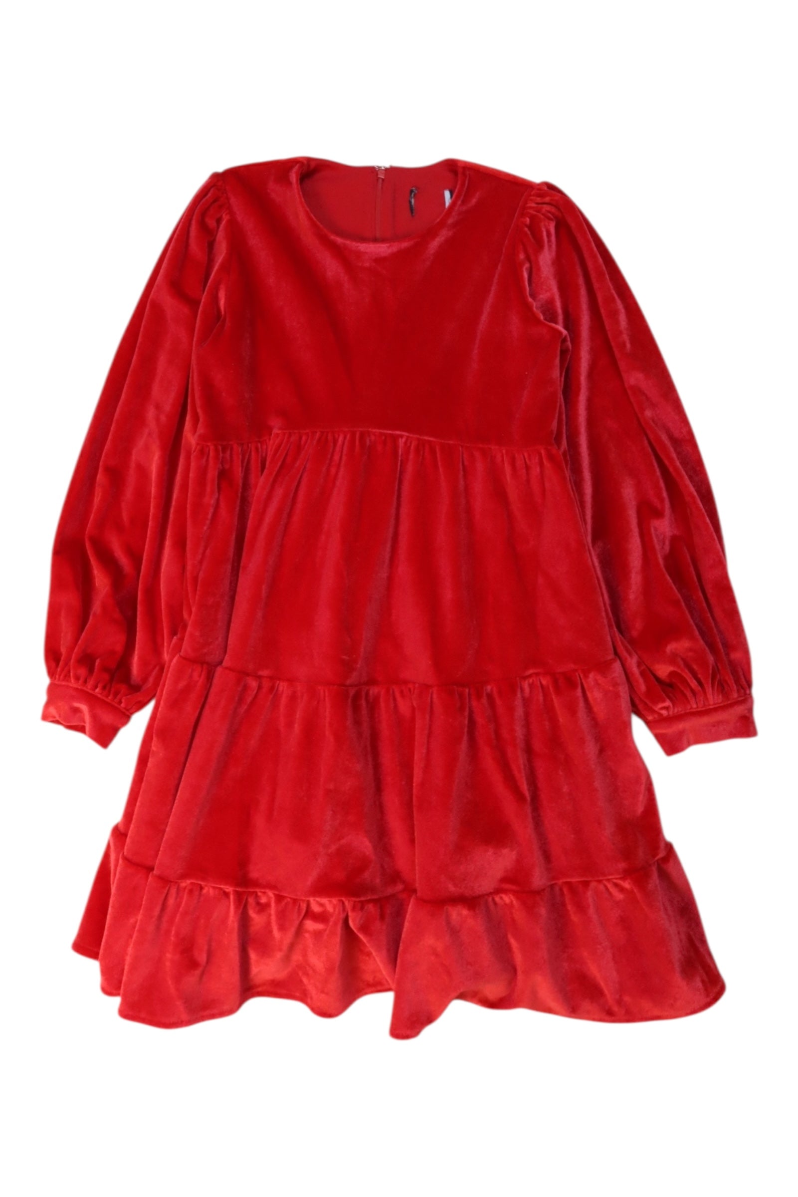Bardot Junior Velvet Long Sleeve Dress 7Y、mySite、g9winljtr