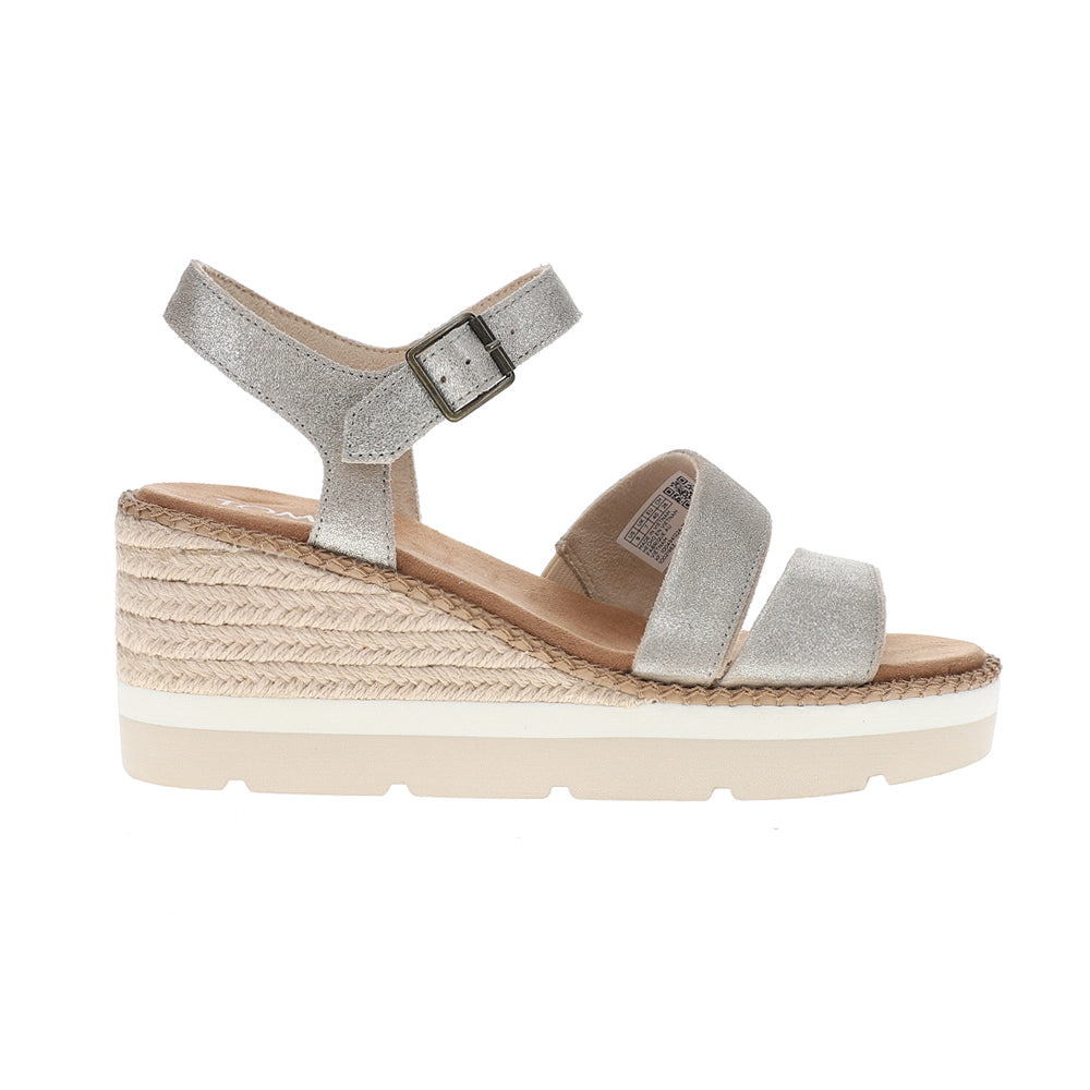 Darya Metallic Platform Espadrille Wedge Sandals、mySite、gtrtttuynbv