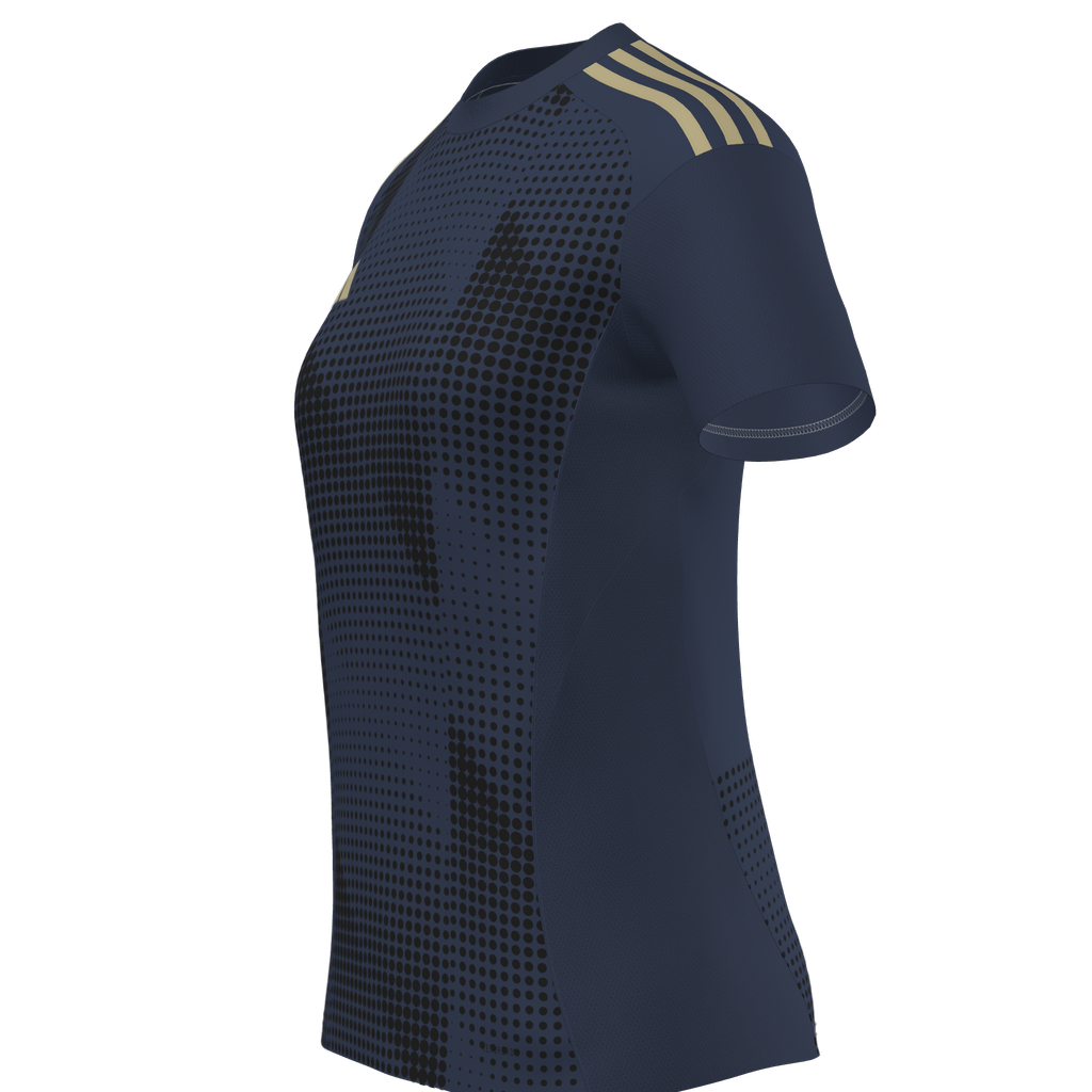 adidas EAFC WOMENS Custom Tiro 25 Competition Match Jersey - Navy、mySite、noshort
