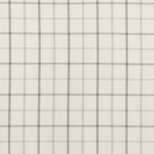 Plaid Rod Pocket and Back Tab Curtain Panel with Fleece Lining Brown 50x84"、、eastwooduniform