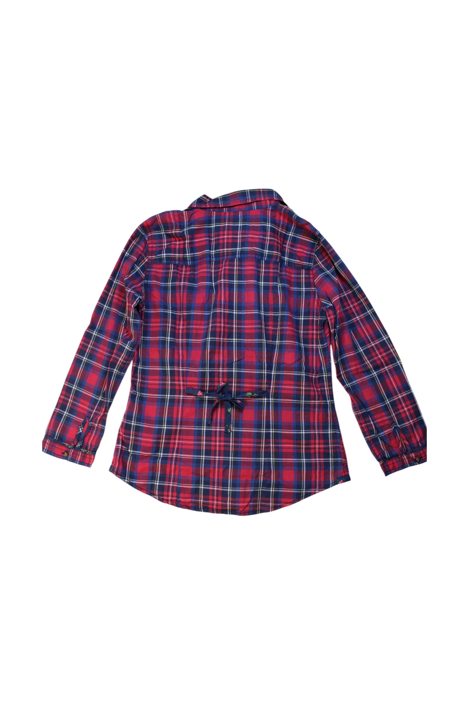 Abercrombie & Fitch Ruffled Plaid Shirt 14Y、mySite、g9winljtr