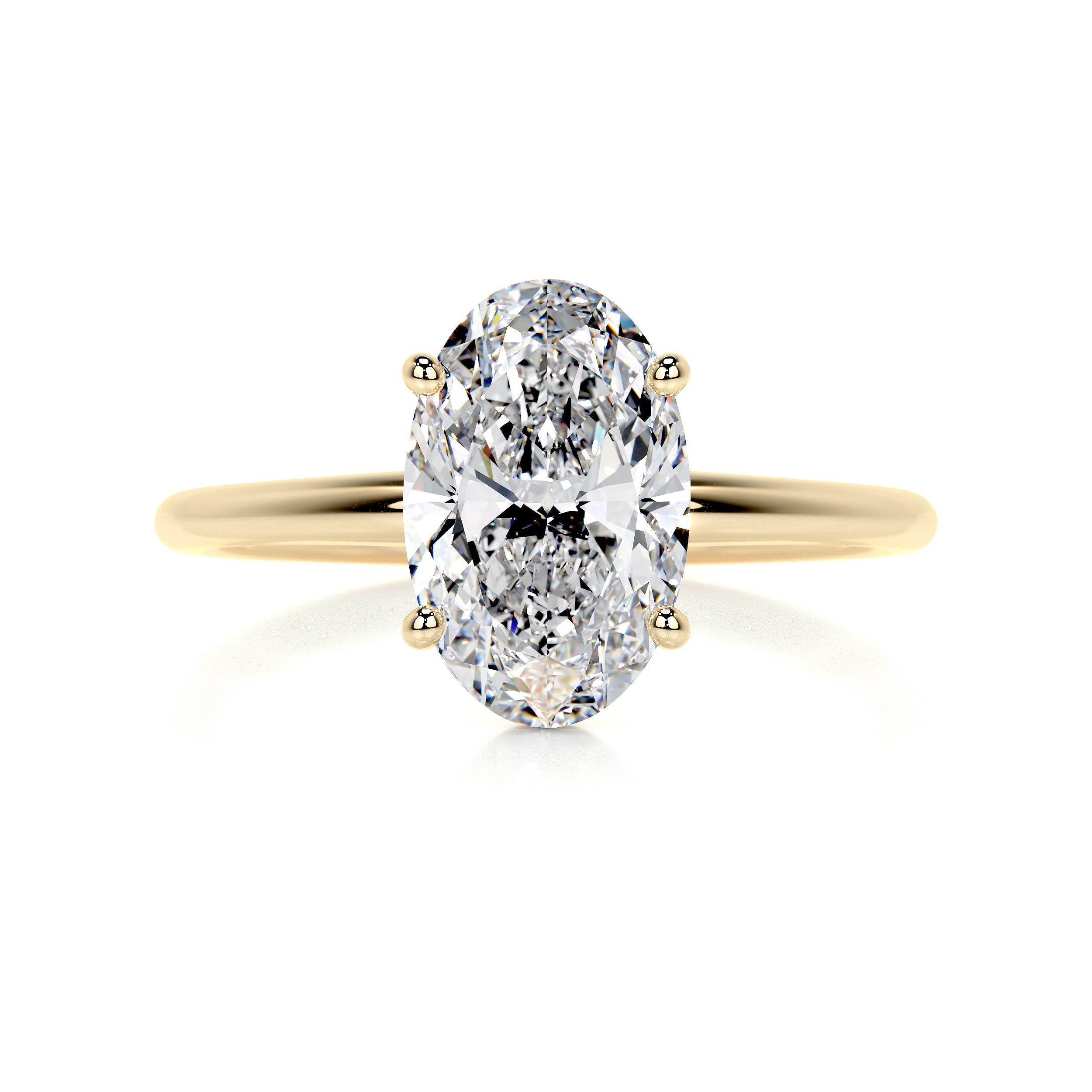 Adaline Diamond Engagement Ring -18K Yellow Gold (RTS)、mySite、hinf8tx79