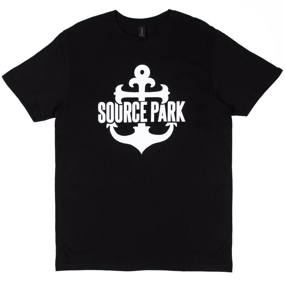  Source Park Adults T-Shirt - Black、mySite、merchandisen