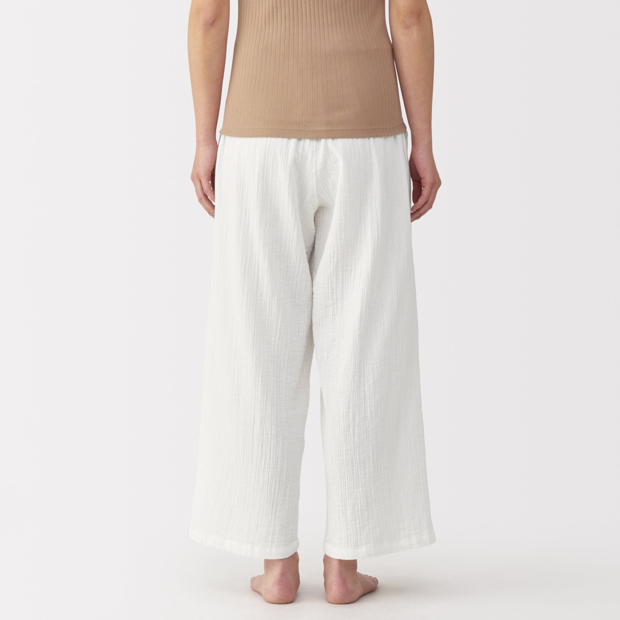  Women's Crepe Gauze Long Pants、mySite、sugarbowlscore