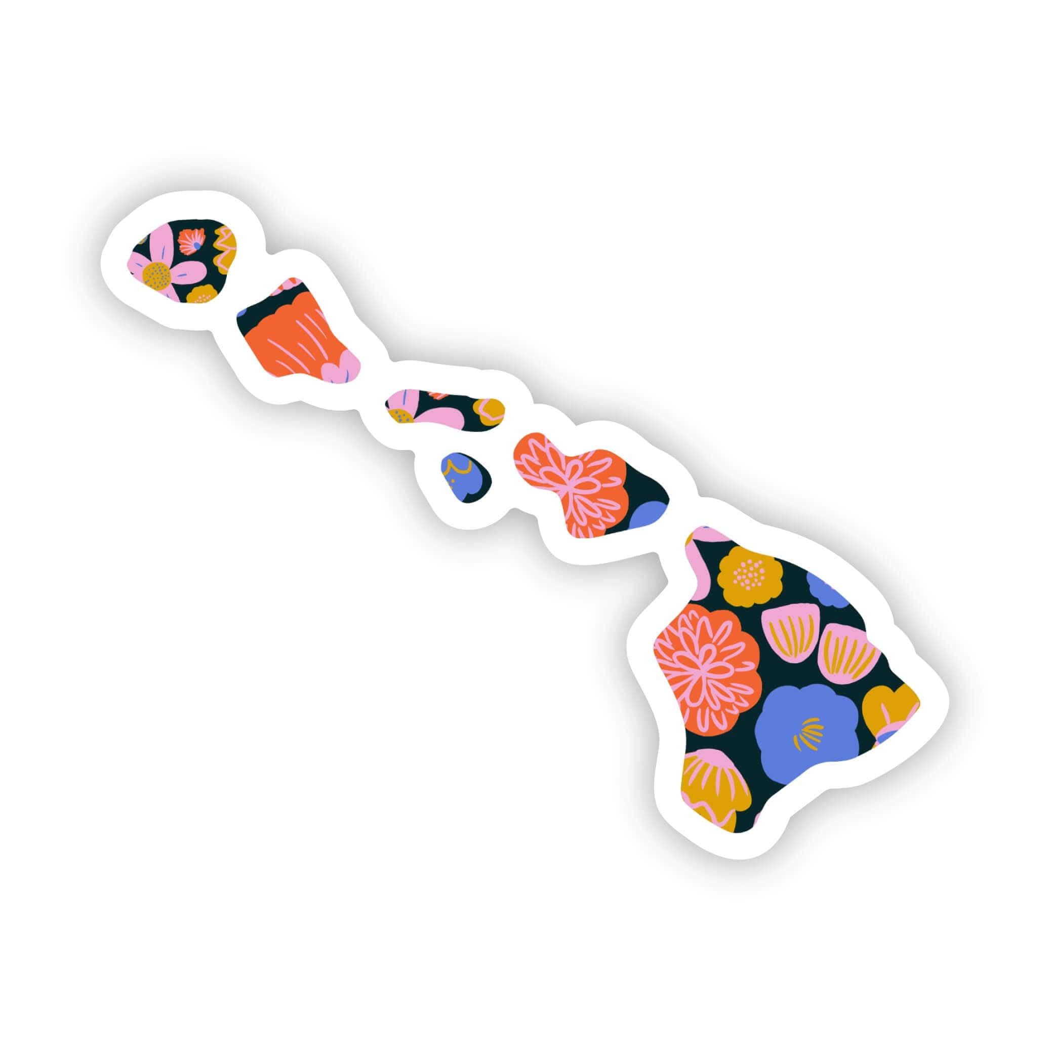  Hawaii Sticker - Colorful Flower、mySite、elrpsem3k