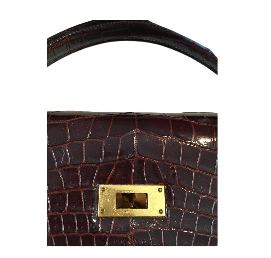 Hermès Vintage Kelly Crocodile Bag 32cm、mySite、garminoutage.com