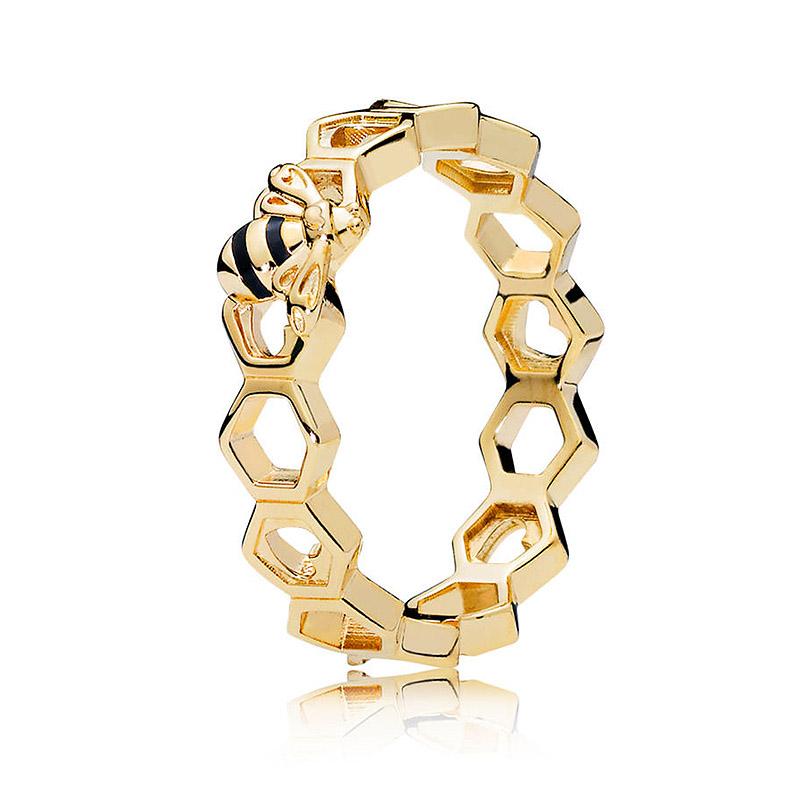 Honey Bee Bracelets and Rings In Yellow Gold Plated 925 Silver, Sweeter than Honey!、mySite、g9winljtr
