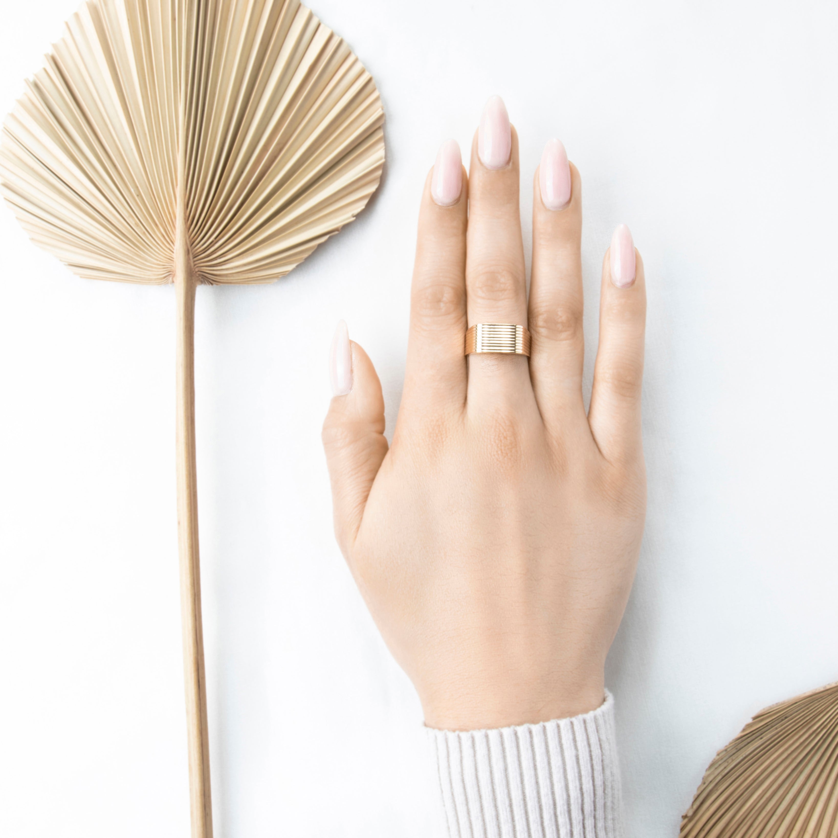 Vintage 14k Yellow Gold Architectural Band Ring 9.00、mySite、hinf8tx79